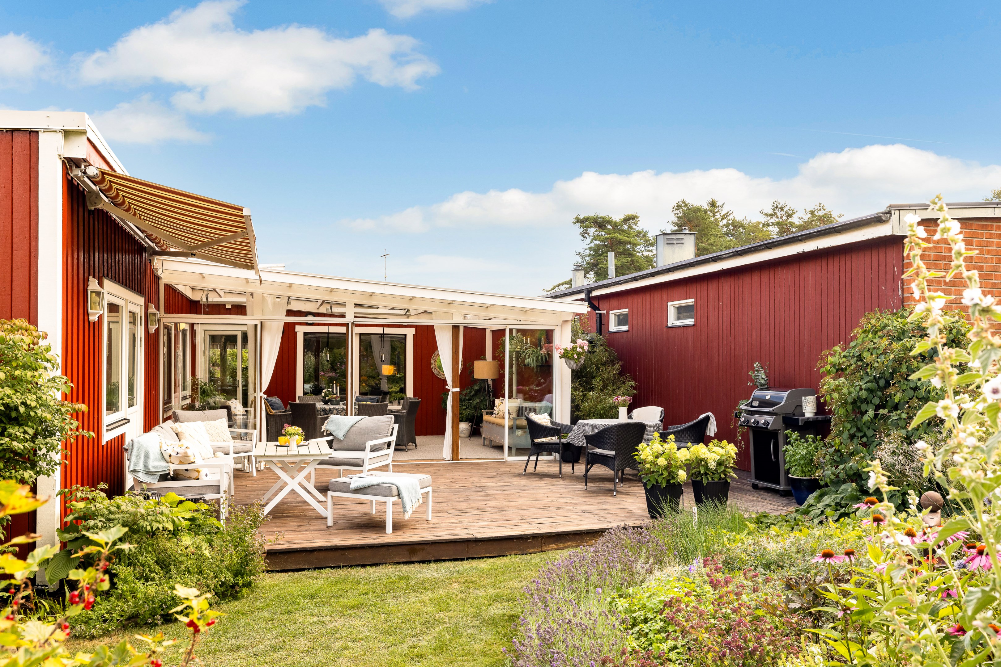 Bostadsbild från Svedbovägen 56, Kommande i Vänge, Uppsala