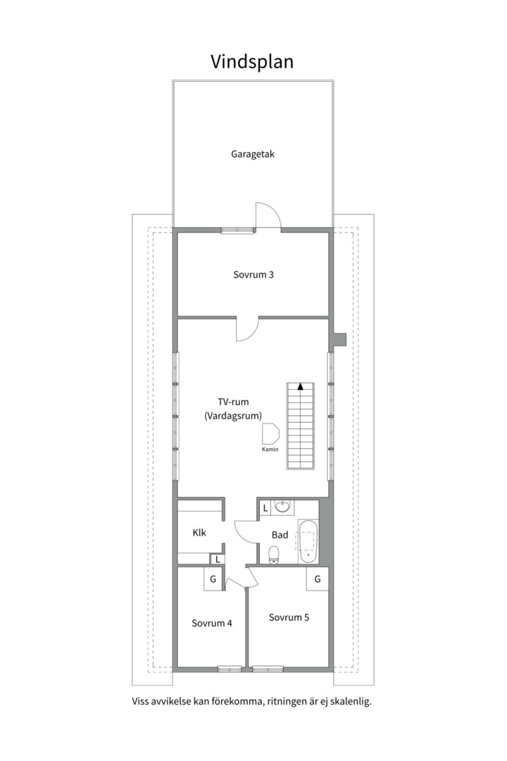 Planlösning från Lilla Ålbo 19, Såld i Vänge, Uppsala