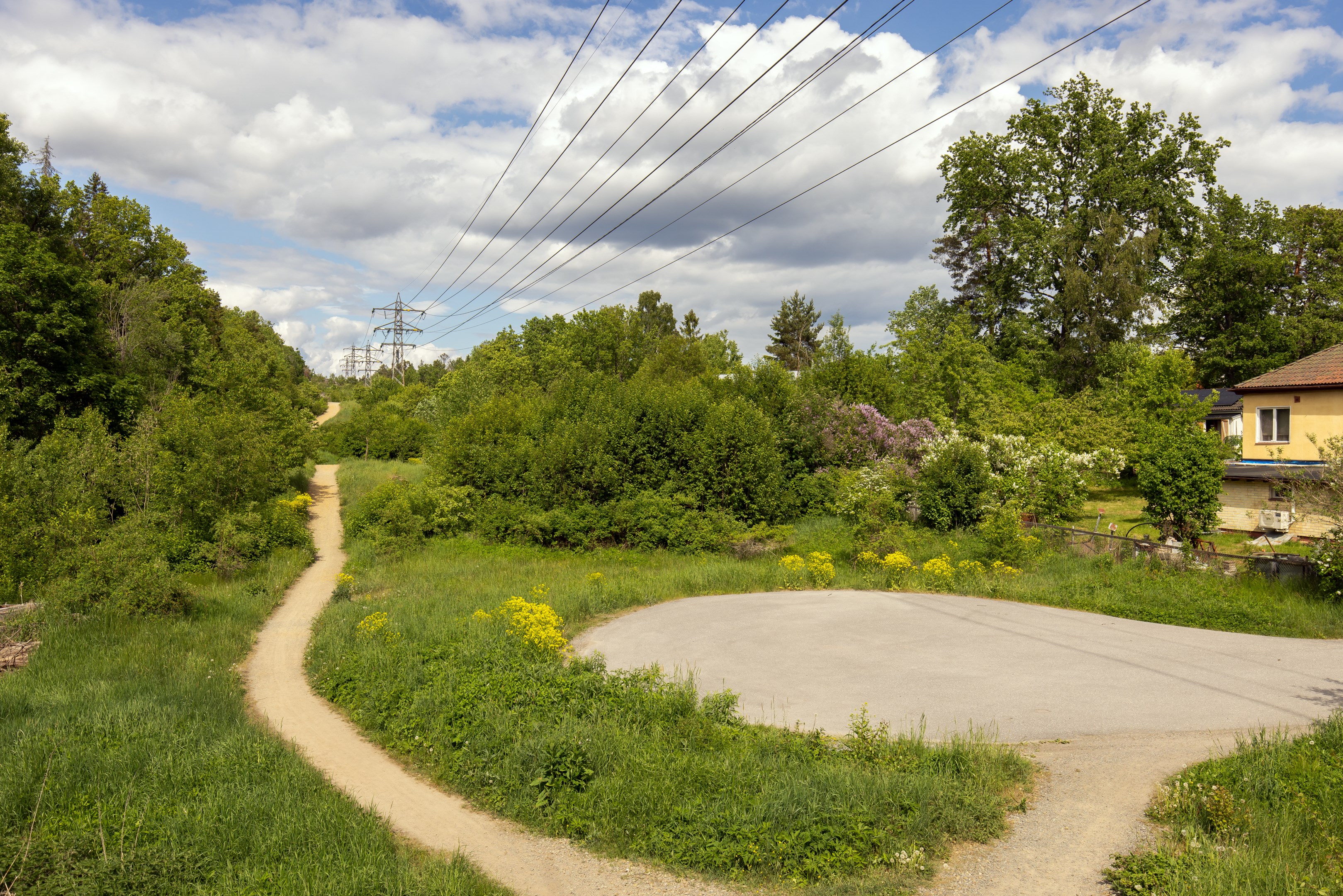 Naturnära läge granne med Tollare naturreservat