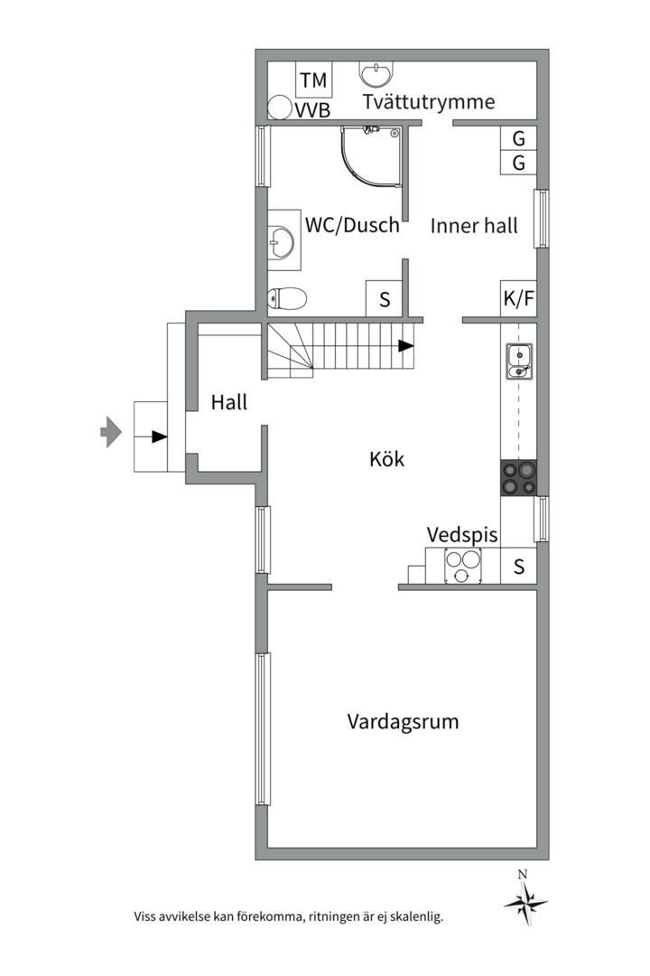 Planlösning från Vaxmyra 27, Kommande i Ärentuna, Uppsala