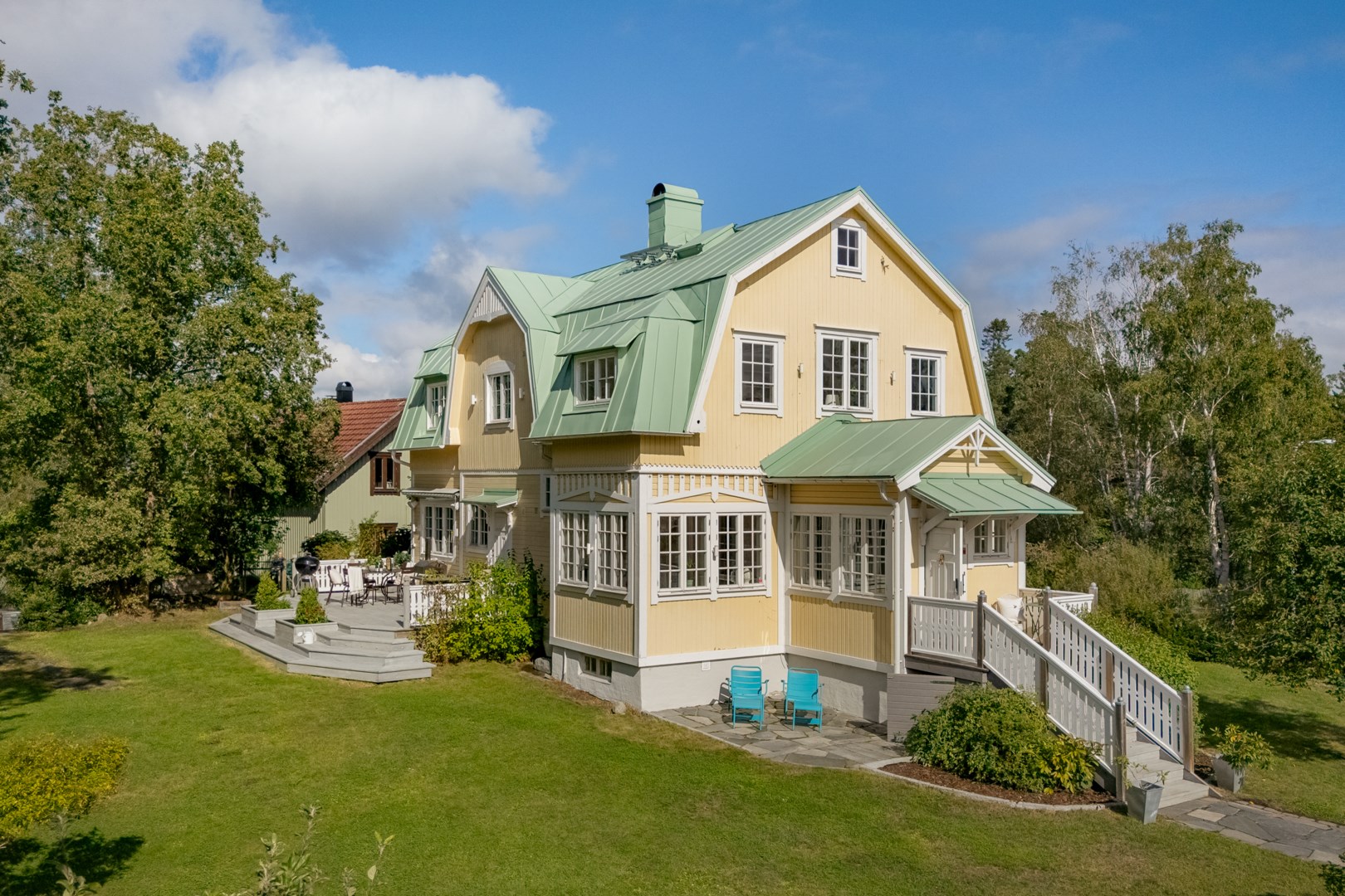 Bostadsbild från Vikingshillsvägen 7, Såld i Kummelnäs, Nacka