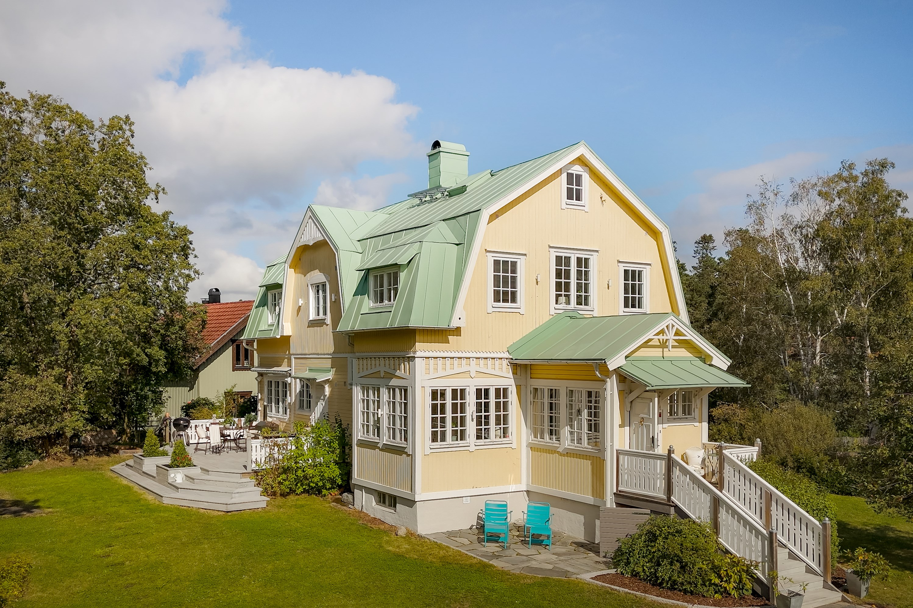 Bostadsbild från Vikingshillsvägen 7, Såld i Kummelnäs, Nacka