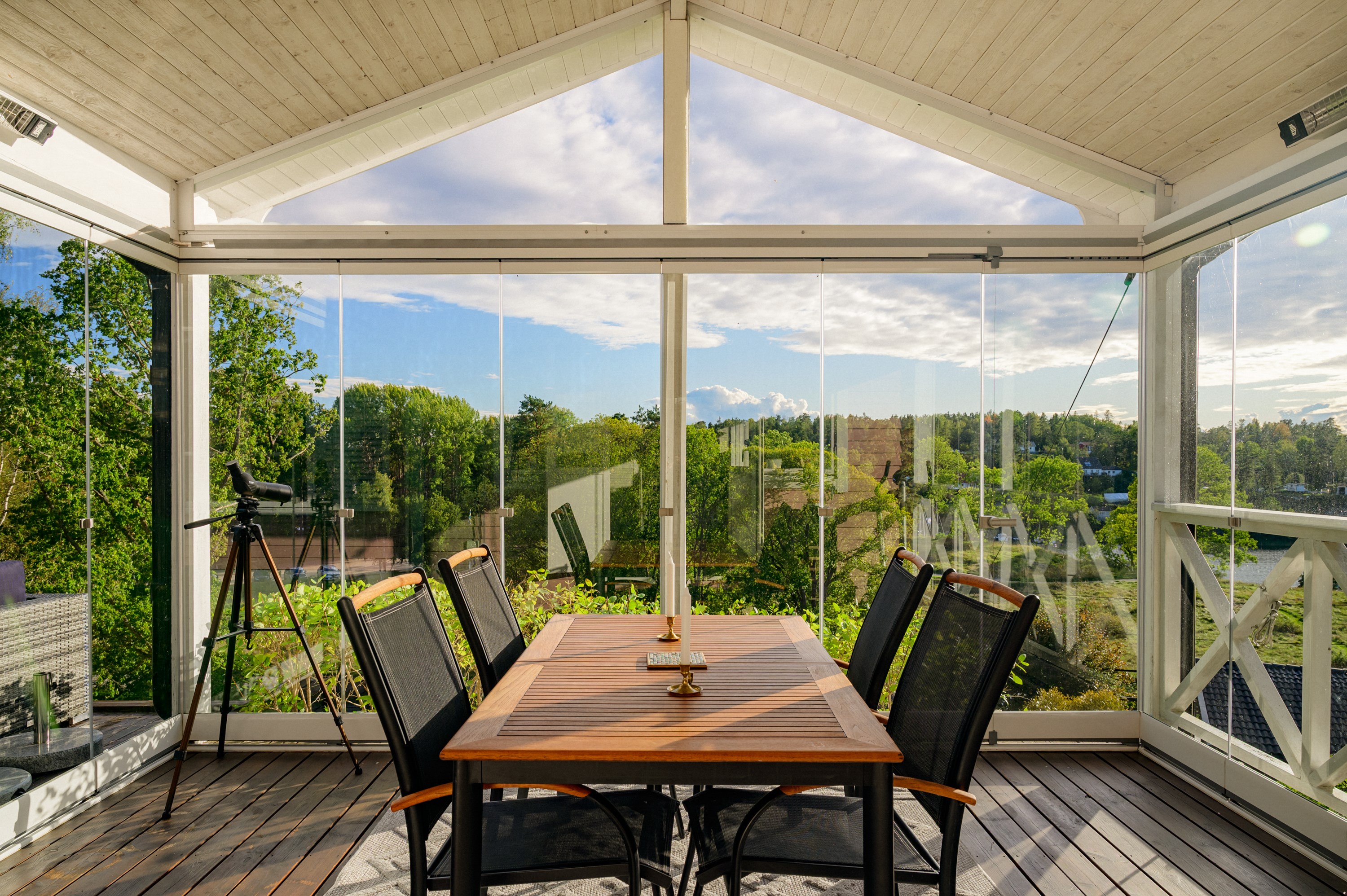 Panorama med hänförande utsikt över Herrviken.