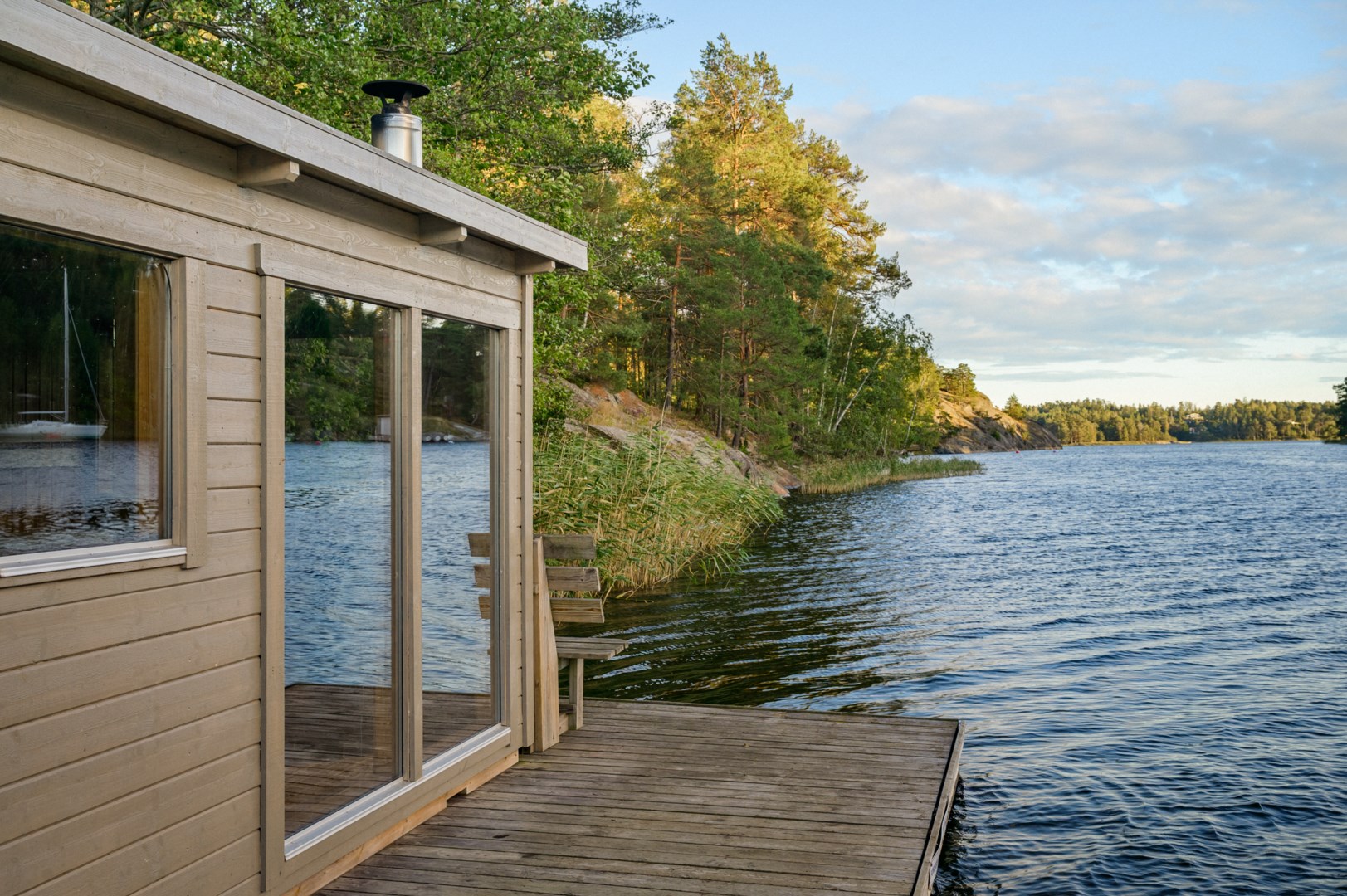 Bastun går att boka för medlemmar i båtklubben.