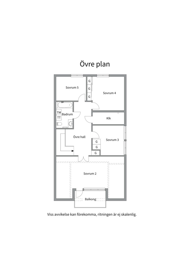 Planlösning från Hagelgränd 3, Kommande i Norby, Uppsala