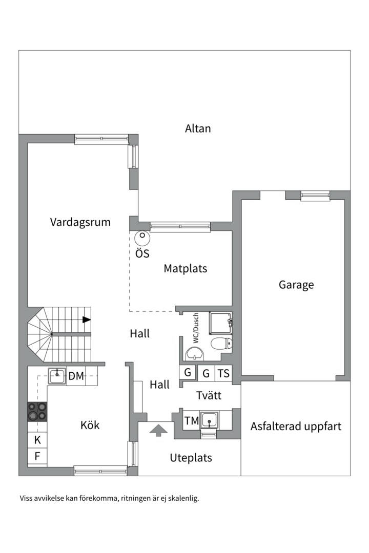 Planlösning från Hollandsresan 128, Kommande i Sävja, Uppsala