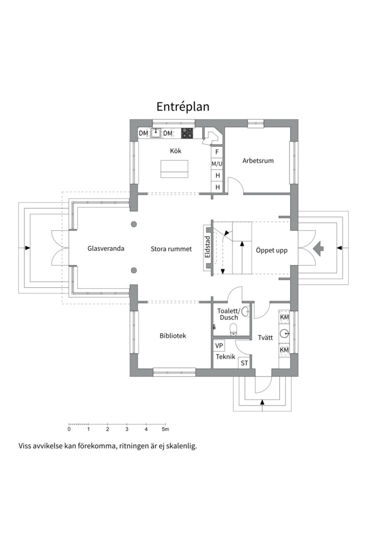 Planlösning från Tuskö 131, Till salu i Tuskö, Östhammar