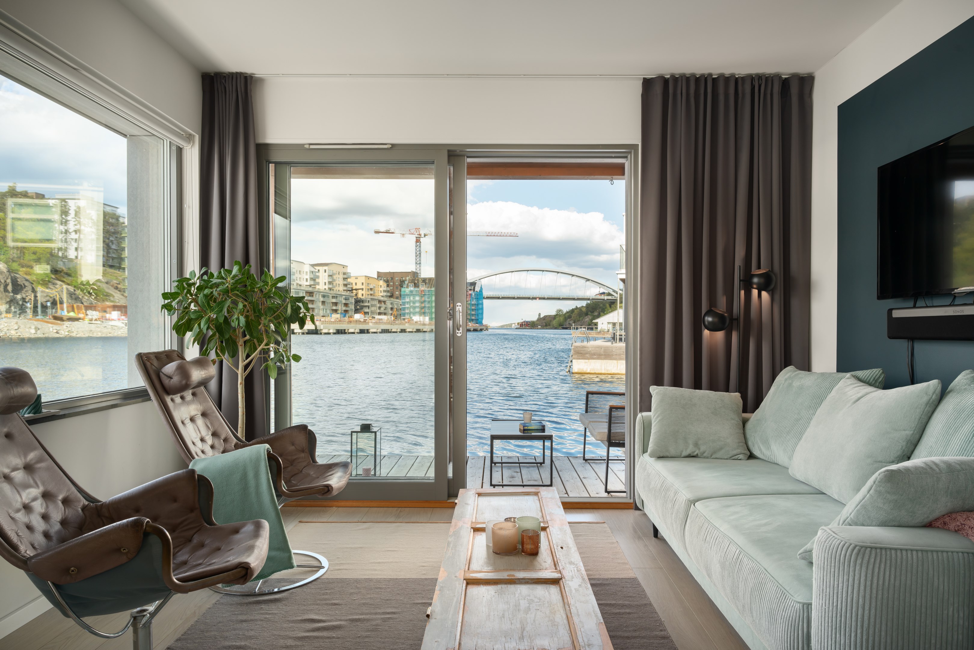 Bostadsbild från Marinstadsvägen 21B, Till salu i Marinstaden, Nacka