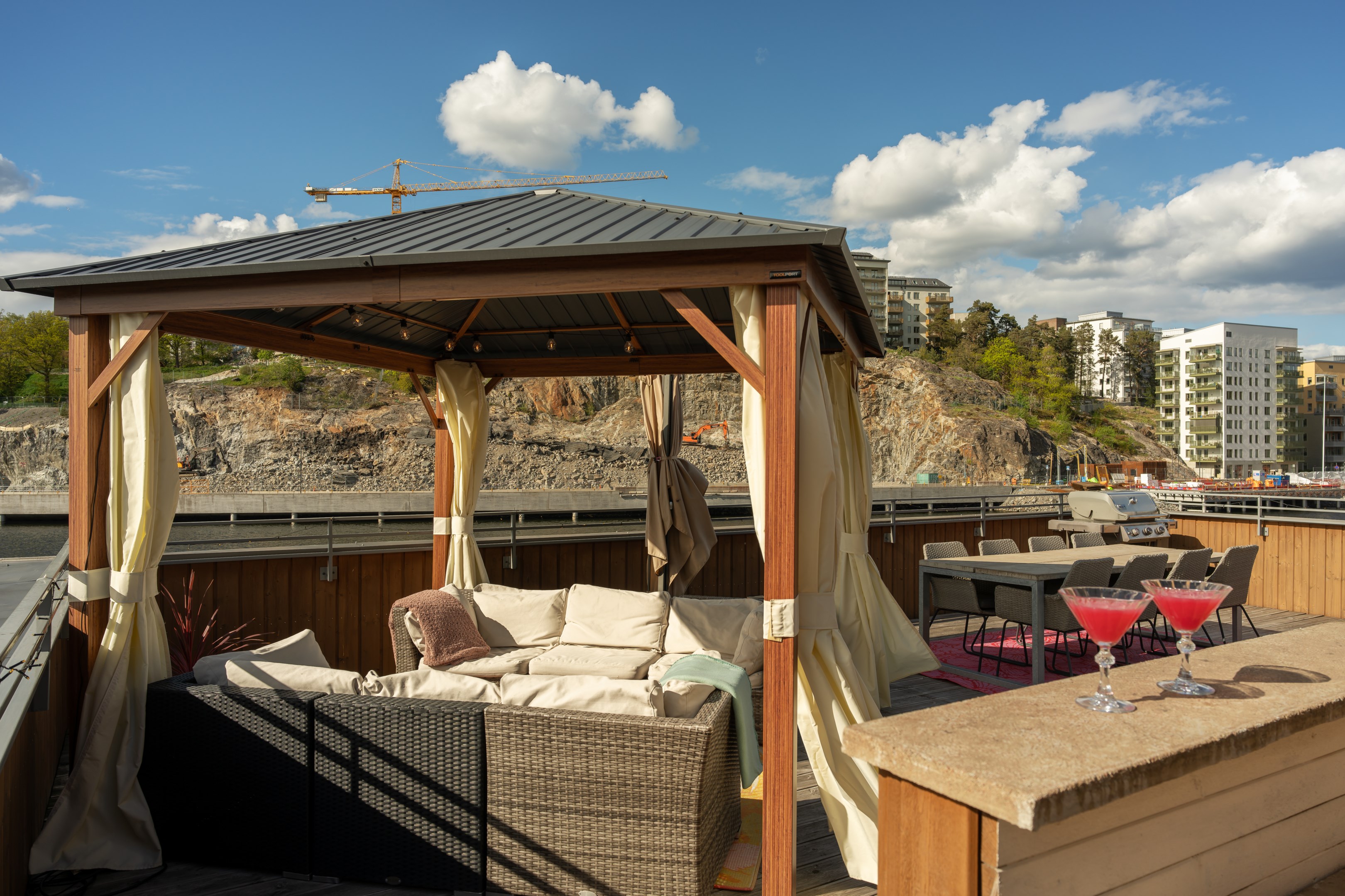 Bostadsbild från Marinstadsvägen 21B, Till salu i Marinstaden, Nacka