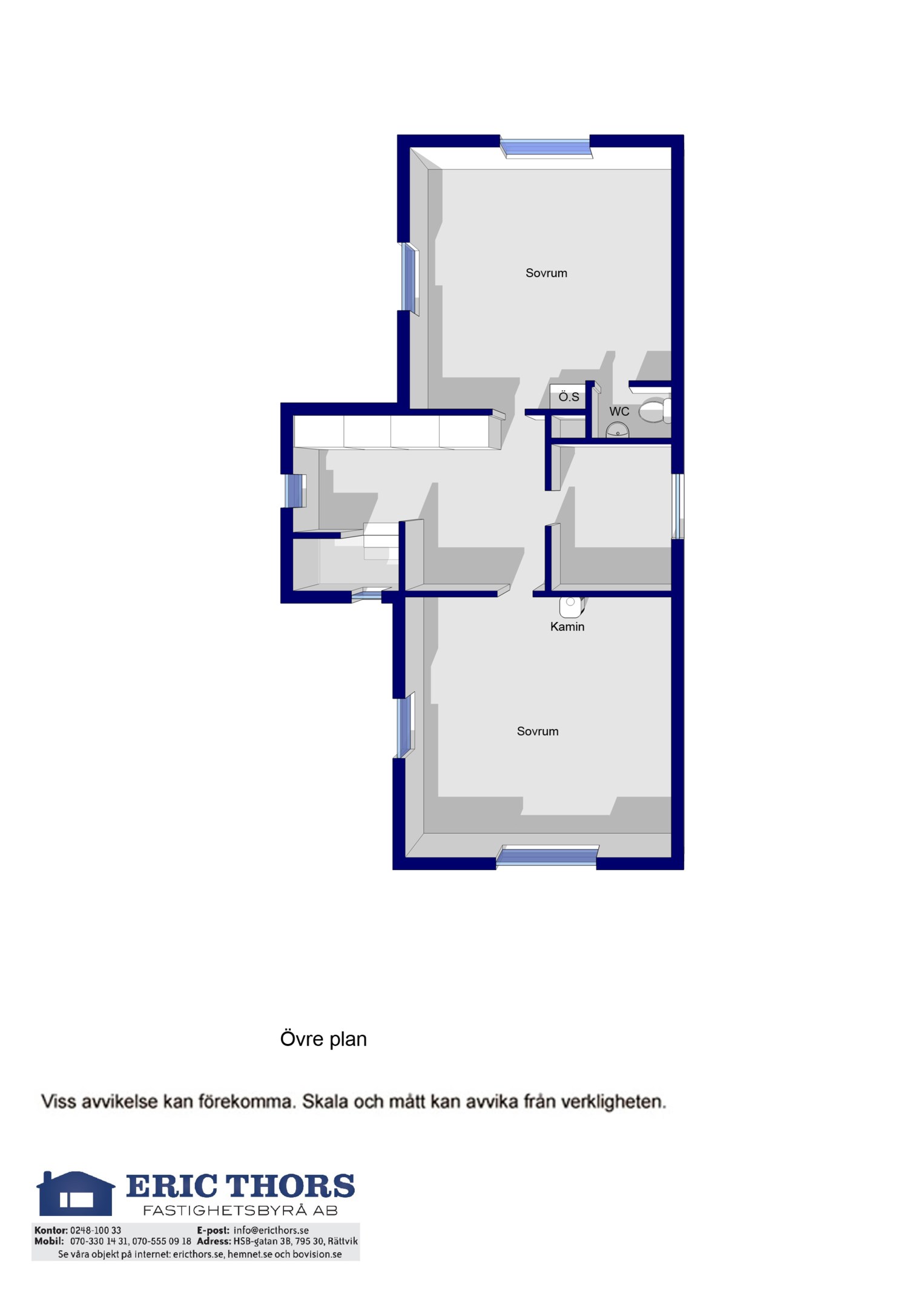 Planritning Ö-plan