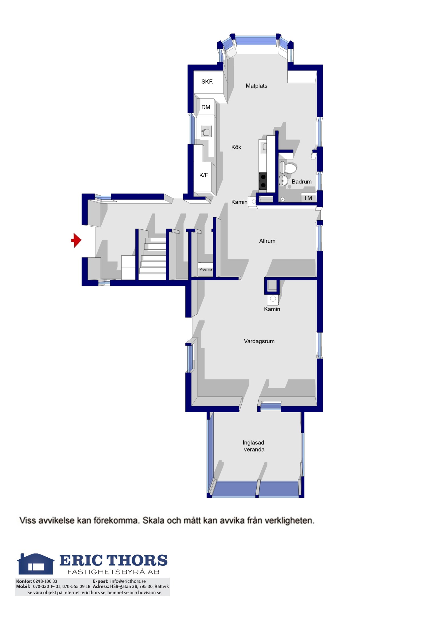 Planritning E-plan