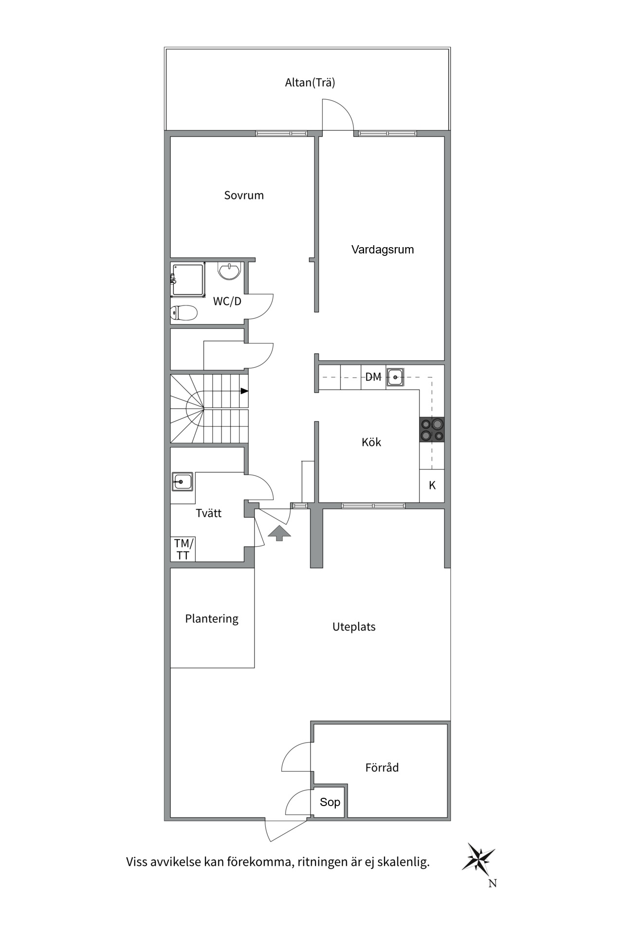 Bostadsbild från Rotfruktsgatan 16, Såld i Årsta, Uppsala