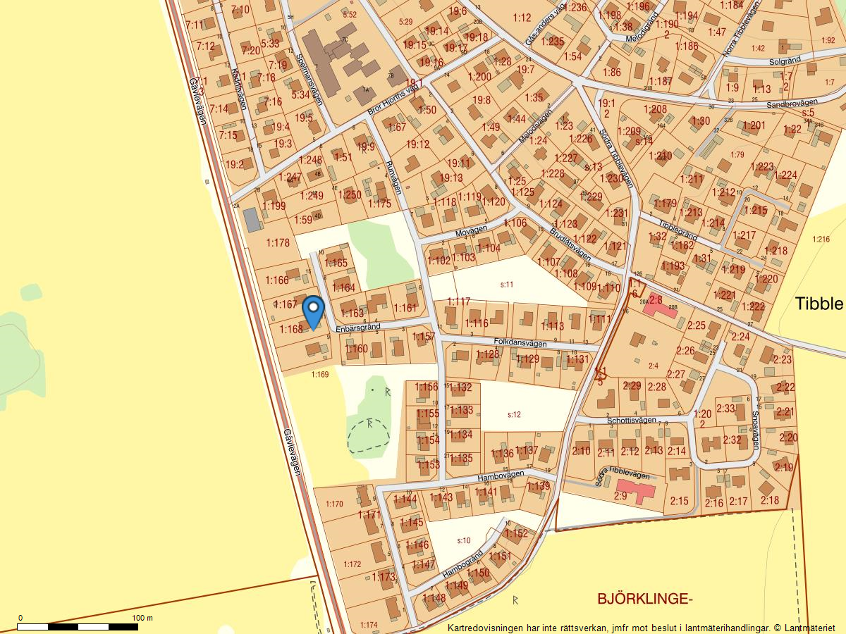 Bostadsbild från Enbärsgränd 11, Till salu i Björklinge, Uppsala