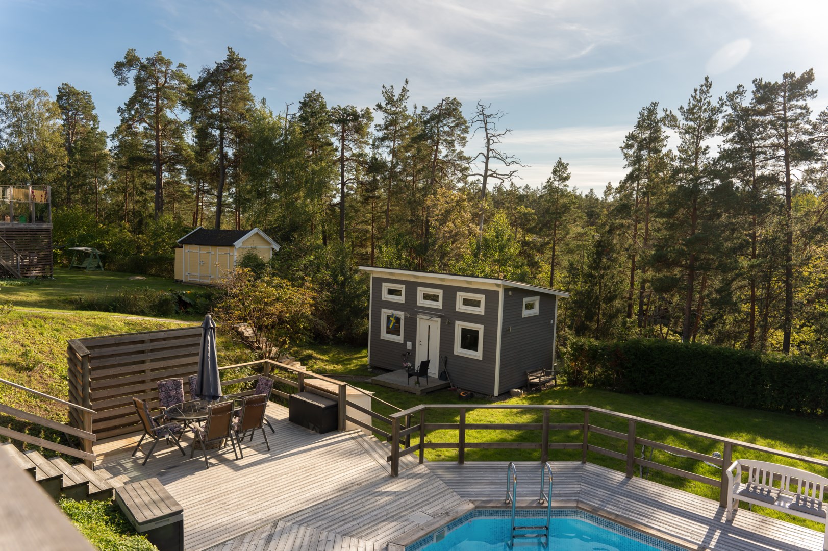 Bostadsbild från Huldrevägen 19, Kommande i Hasseludden, Nacka