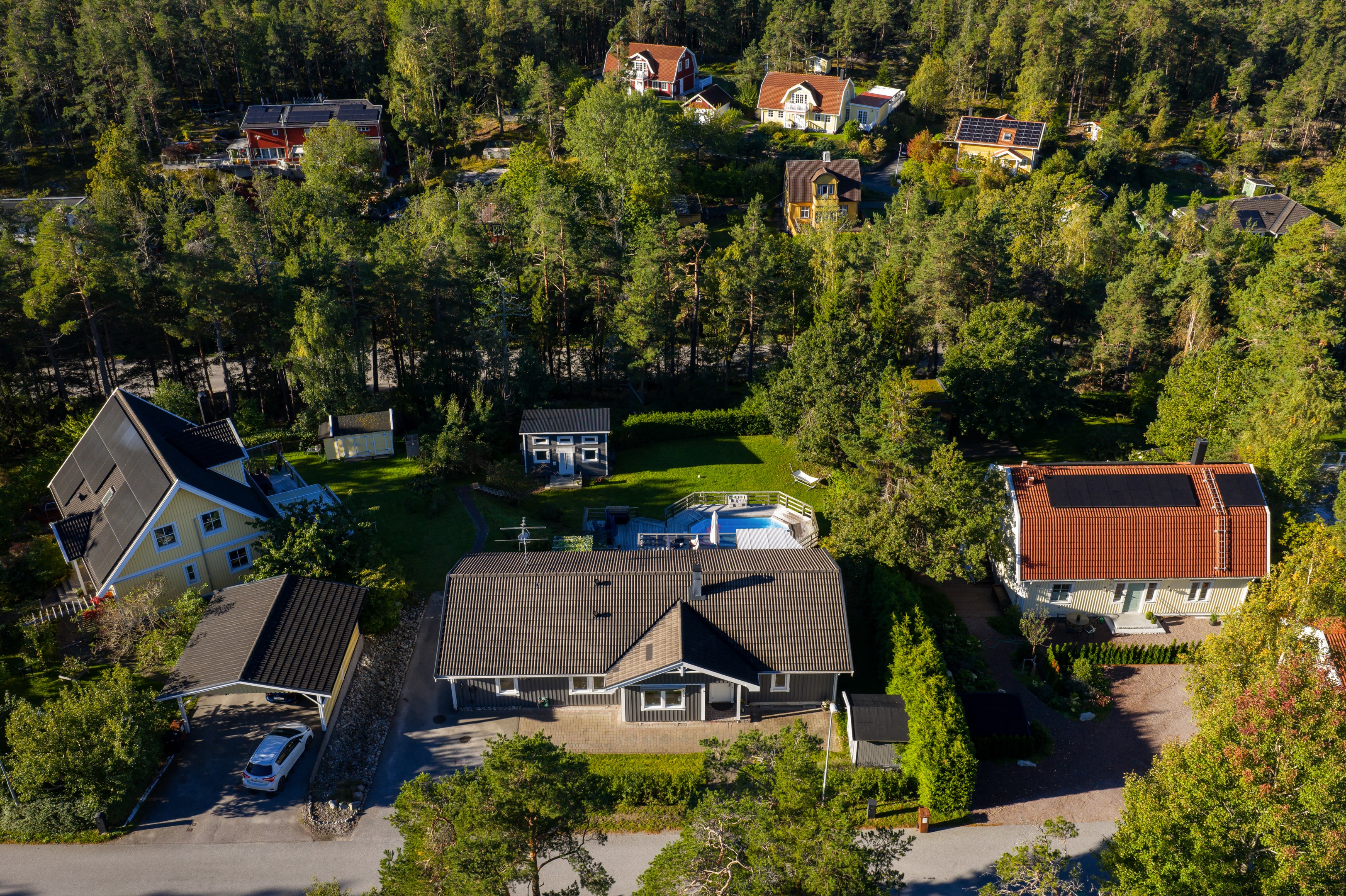 Bostadsbild från Huldrevägen 19, Kommande i Hasseludden, Nacka