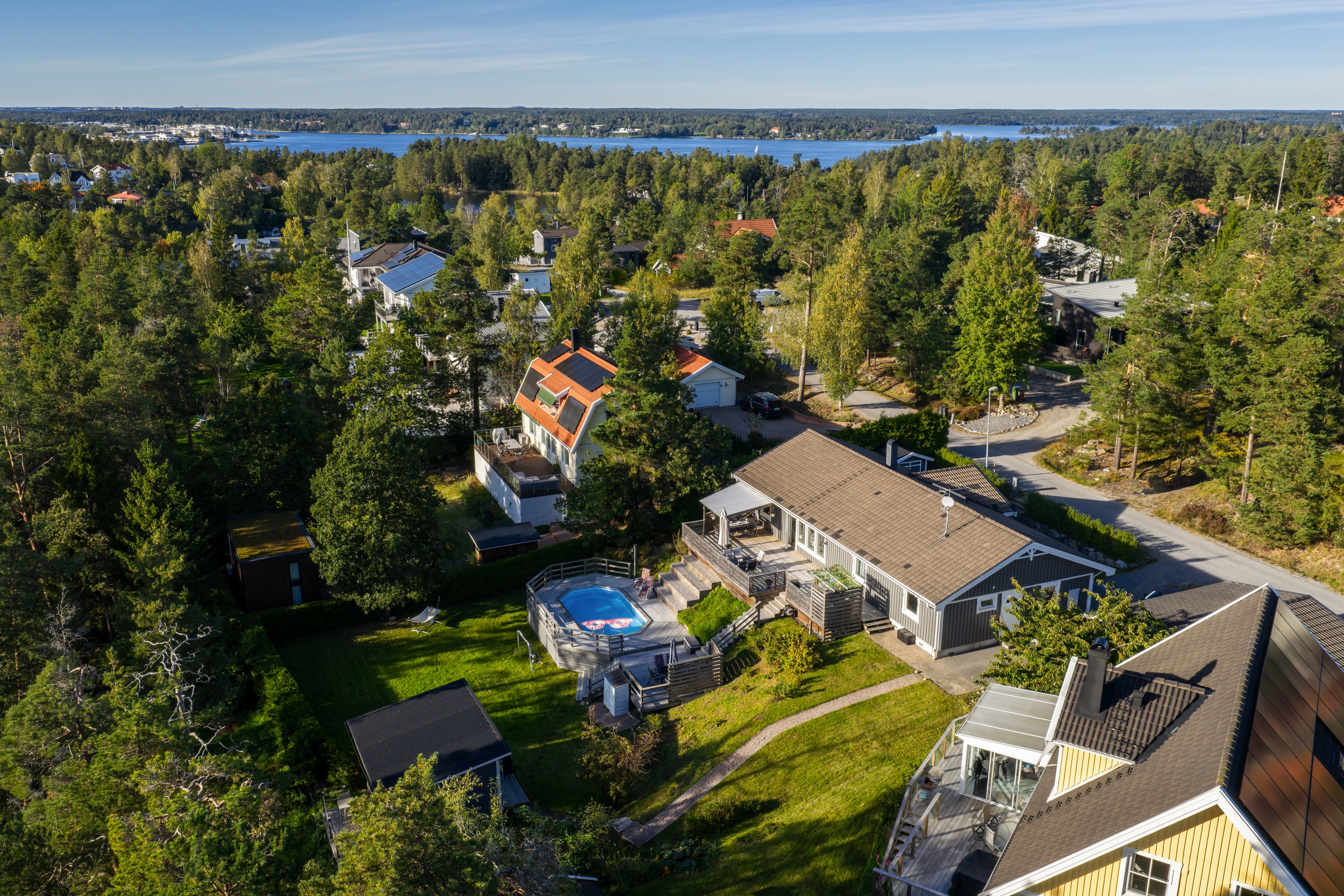 Bostadsbild från Huldrevägen 19, Kommande i Hasseludden, Nacka