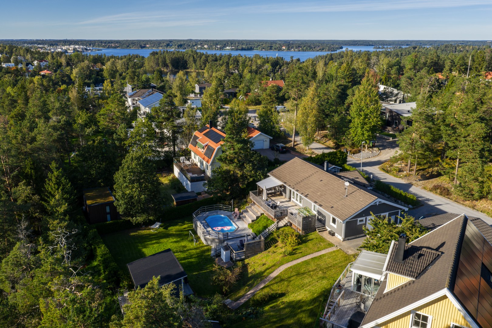 Bostadsbild från Huldrevägen 19, Kommande i Hasseludden, Nacka