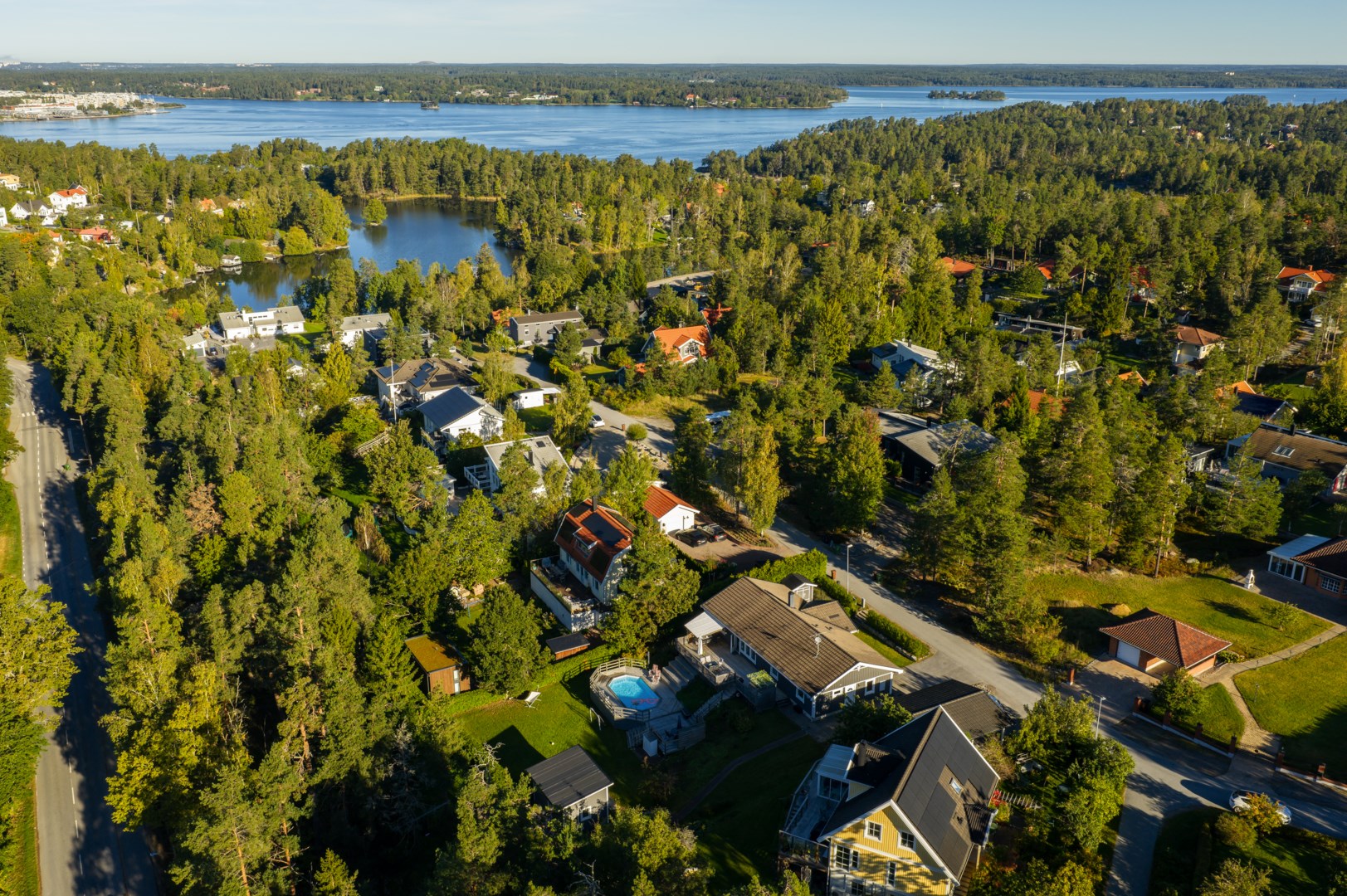 Bostadsbild från Huldrevägen 19, Kommande i Hasseludden, Nacka