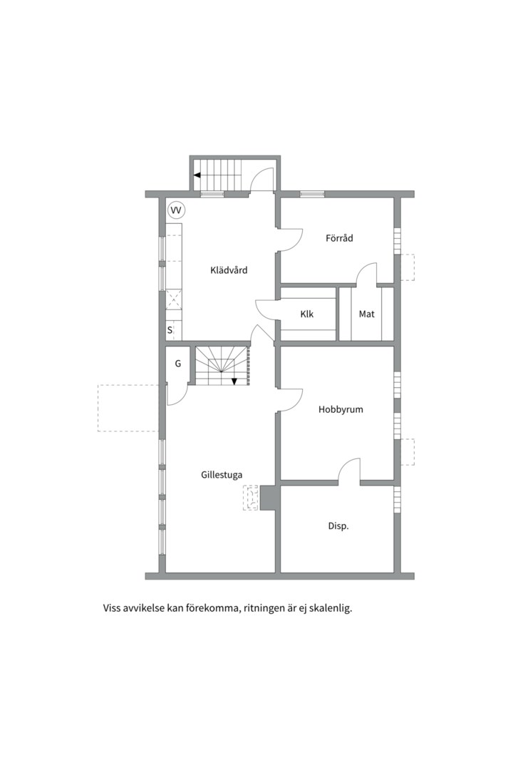 Planlösning från Lantmätarvägen 12, Kommande i Vänge, Uppsala
