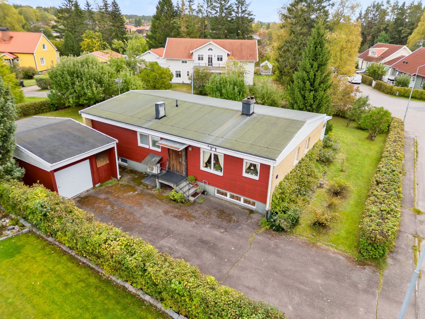 Bostadsbild från Lantmätarvägen 12, Kommande i Vänge, Uppsala