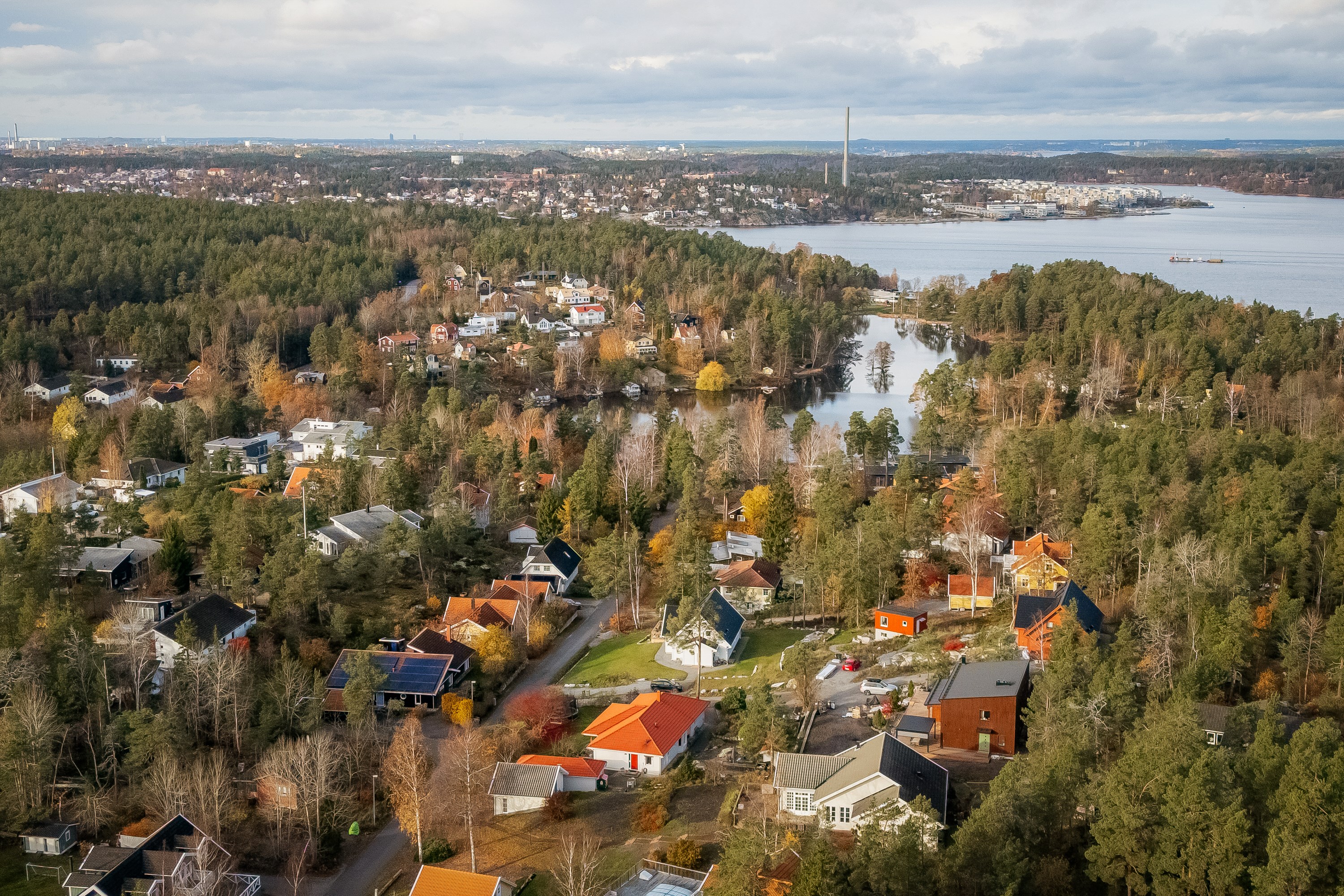 Bostadsbild från Vittravägen 8, Såld i Hasseludden, Nacka