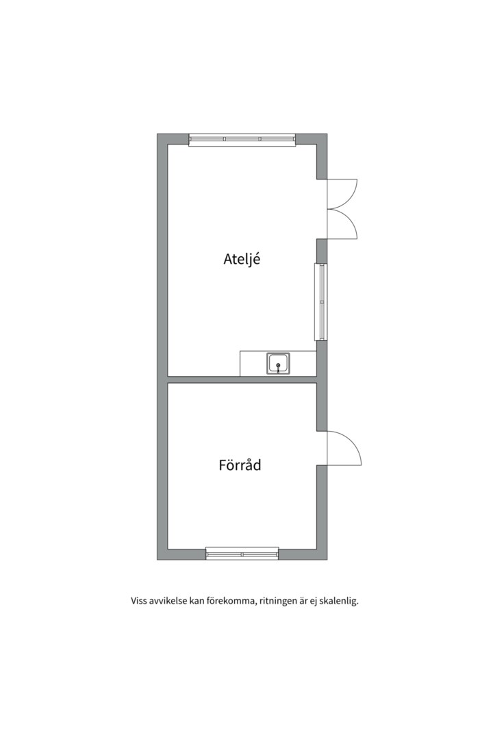 Planlösning från Vittravägen 8, Såld i Hasseludden, Nacka
