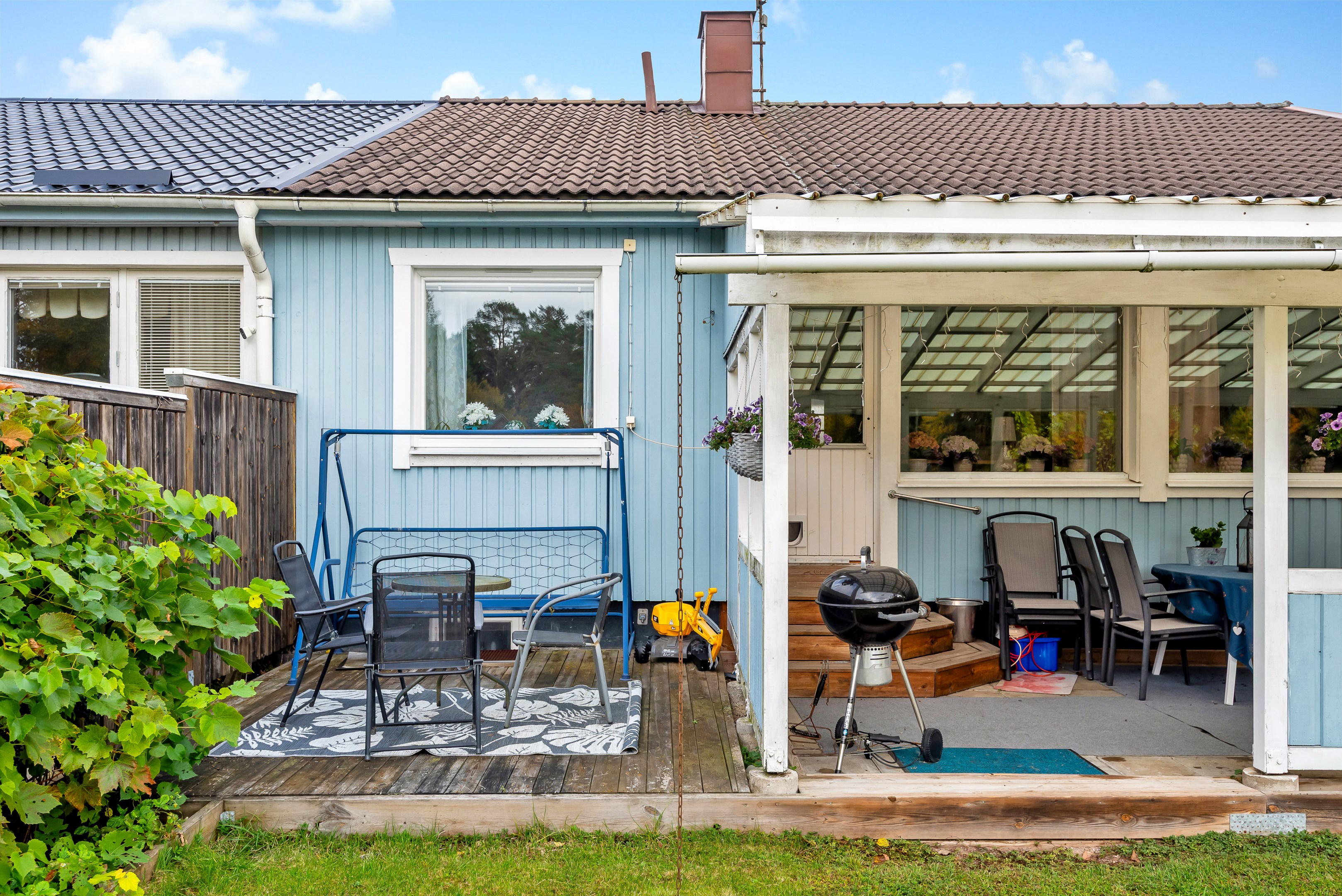 Bostadsbild från Arkitektvägen 46, Kommande i Vänge, Uppsala