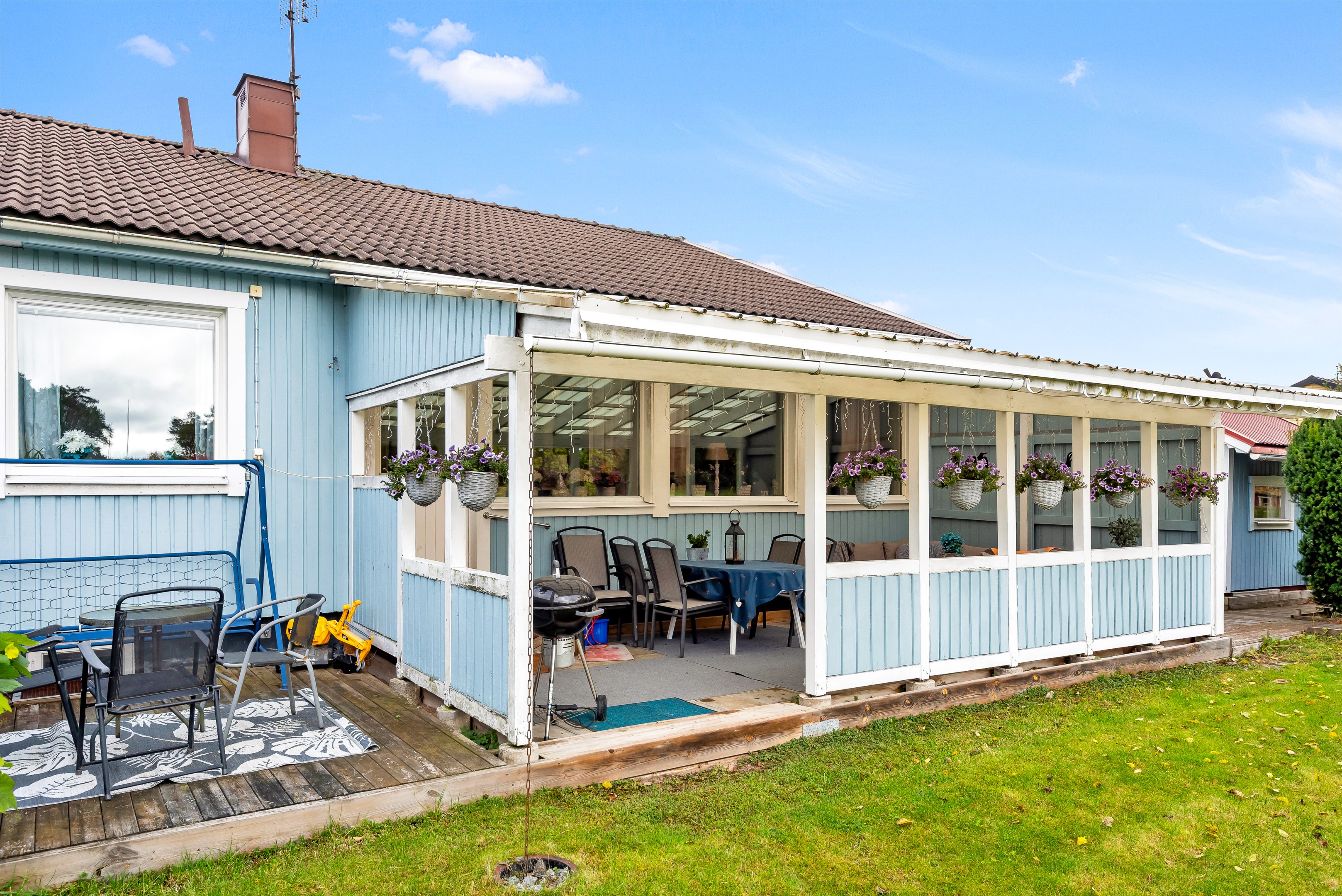 Bostadsbild från Arkitektvägen 46, Kommande i Vänge, Uppsala