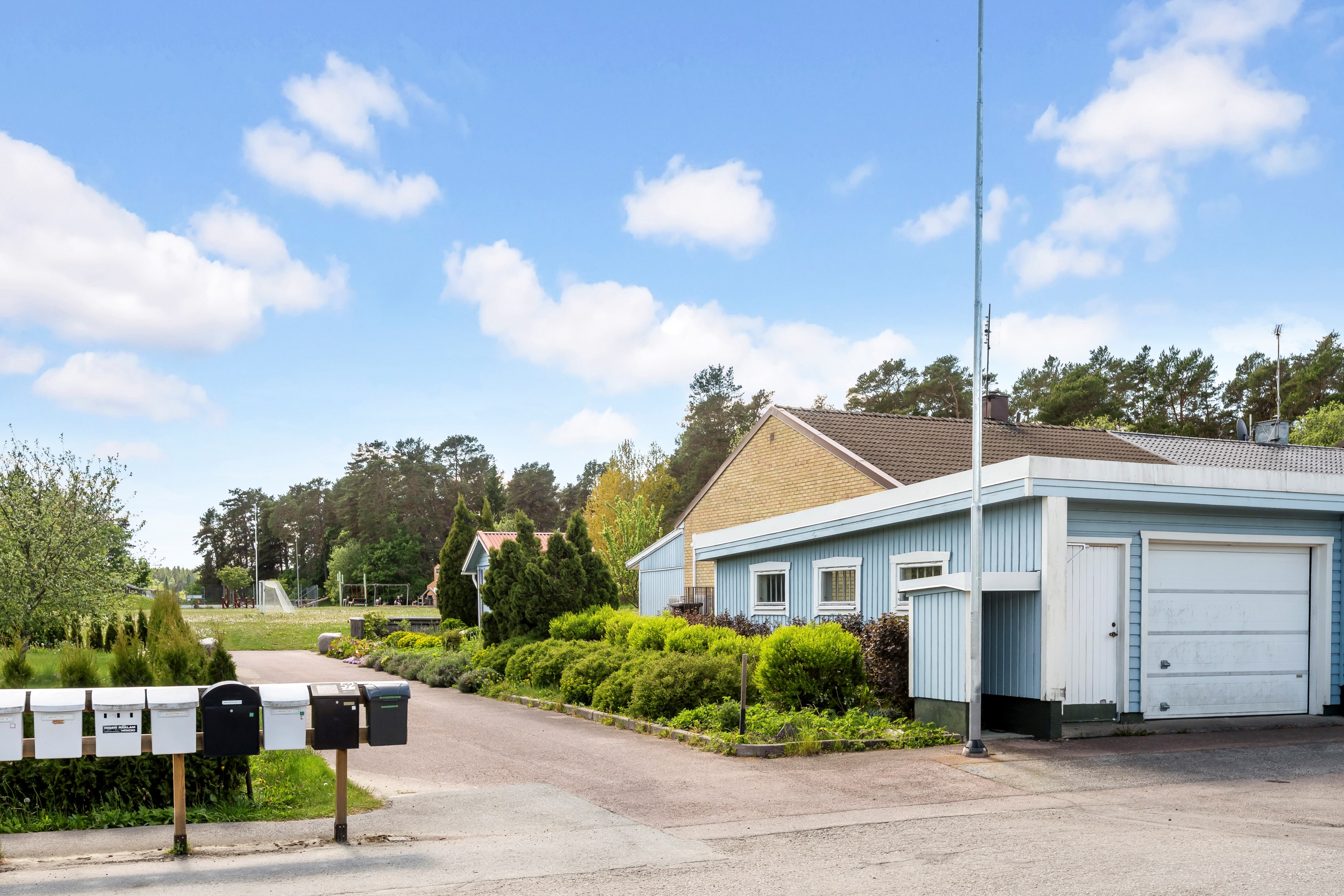Bostadsbild från Arkitektvägen 46, Kommande i Vänge, Uppsala