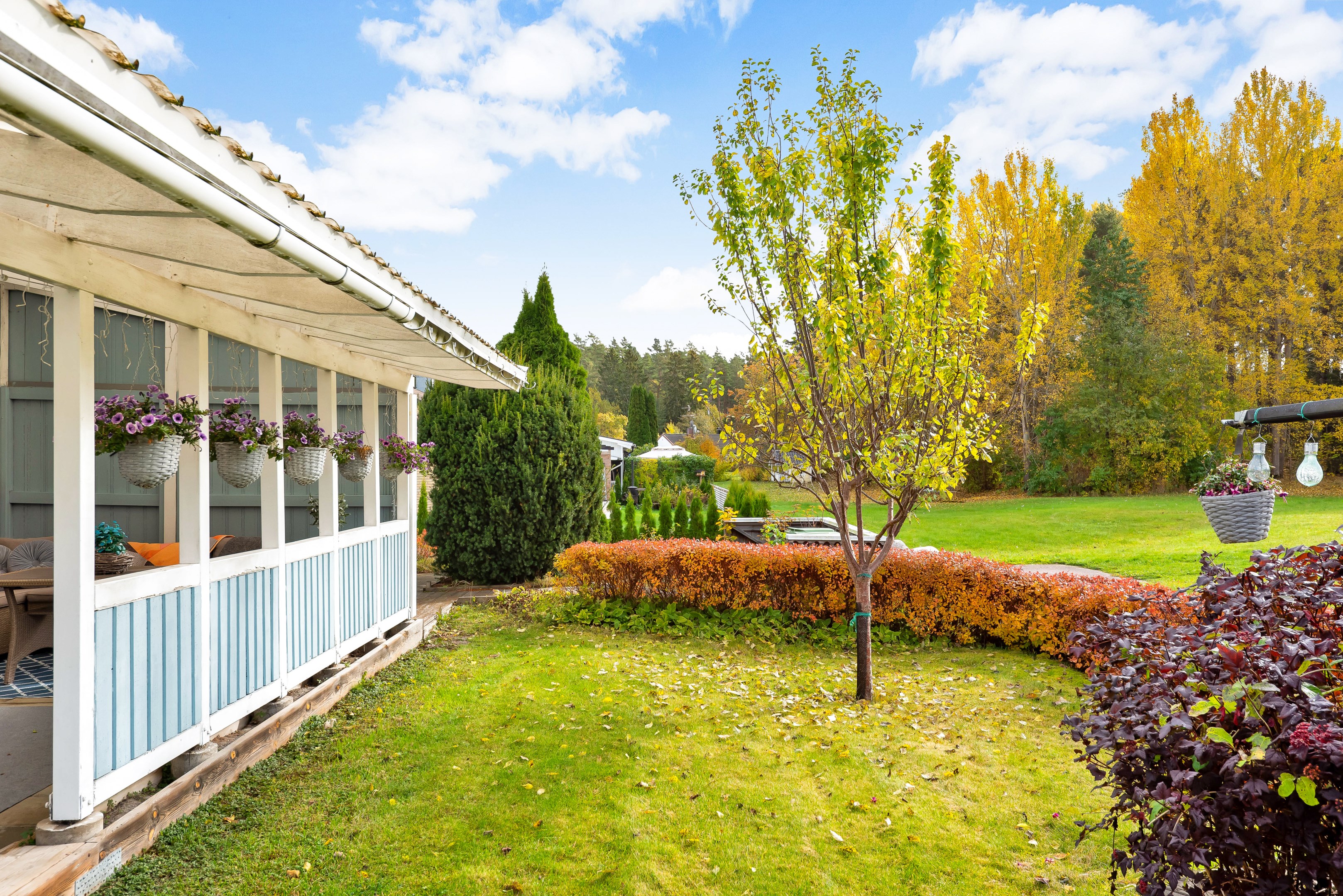 Bostadsbild från Arkitektvägen 46, Kommande i Vänge, Uppsala