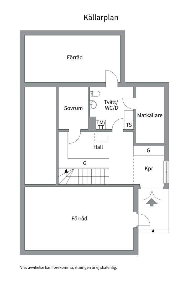Planlösning från Sjöängsvägen 53A, Till salu i Björknäs, Nacka