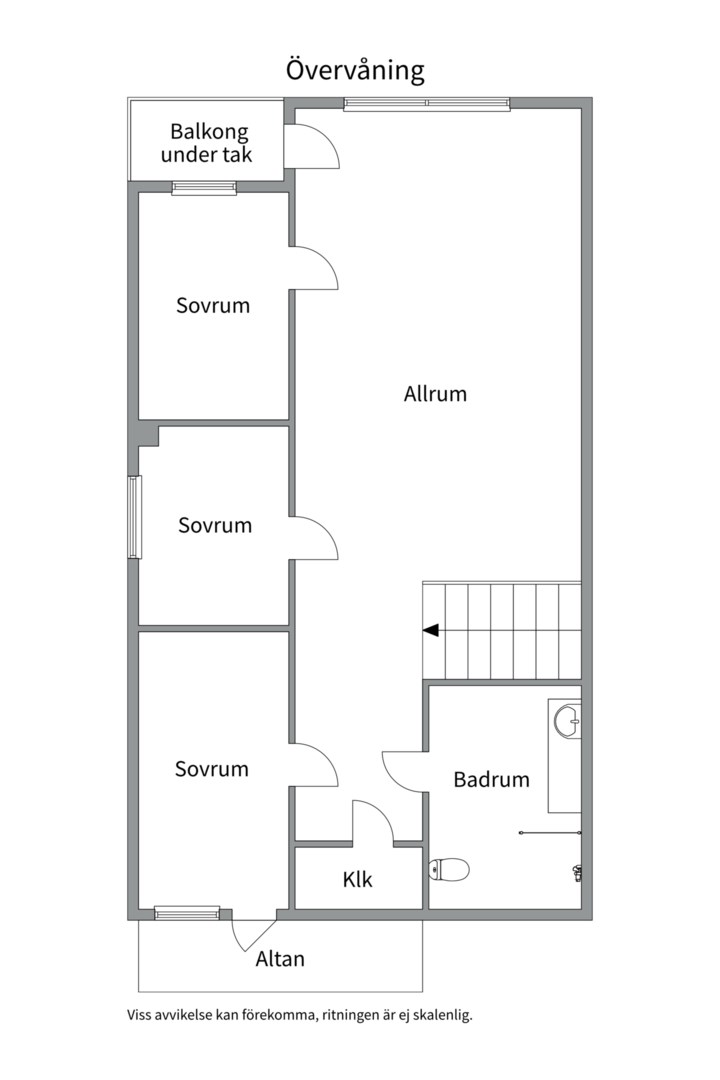 Planlösning från Maria Höglunds väg 27, Kommande i Ängsvik, Värmdö
