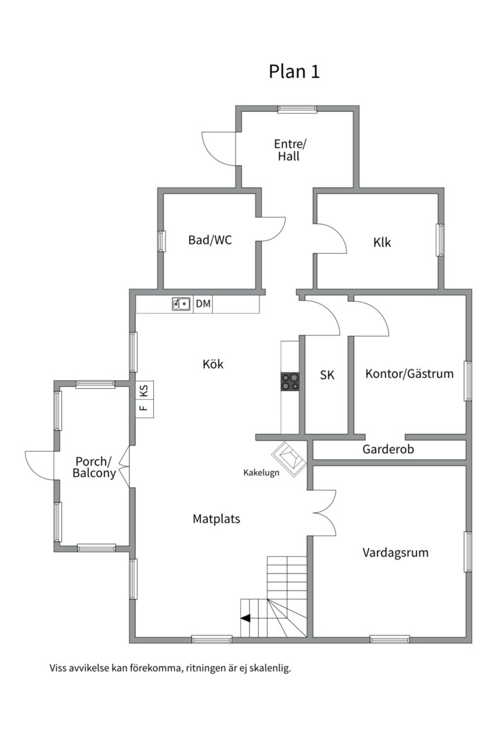 Planlösning från Gryta Rosenborg 12, Kommande i Örsundsbro, Enköping