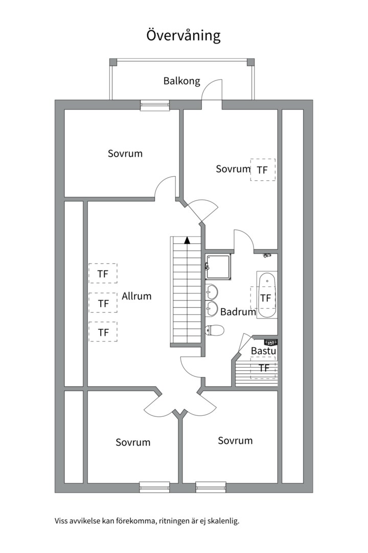 Planlösning från Elgbolstavägen 22, Till salu i Danmark, Uppsala