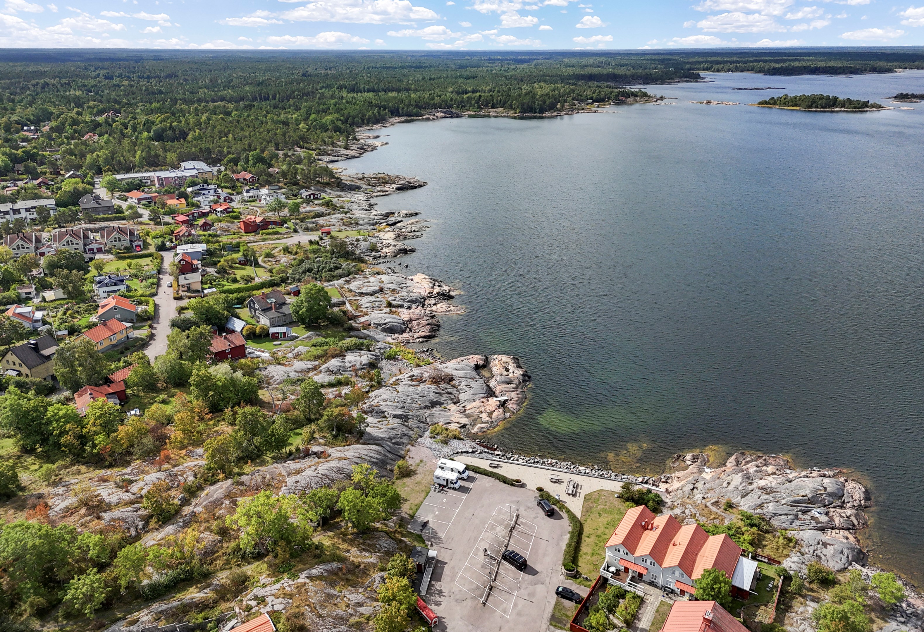 Bostadsbild från Telegrafgatan 6, Kommande i Öregrund, Östhammar