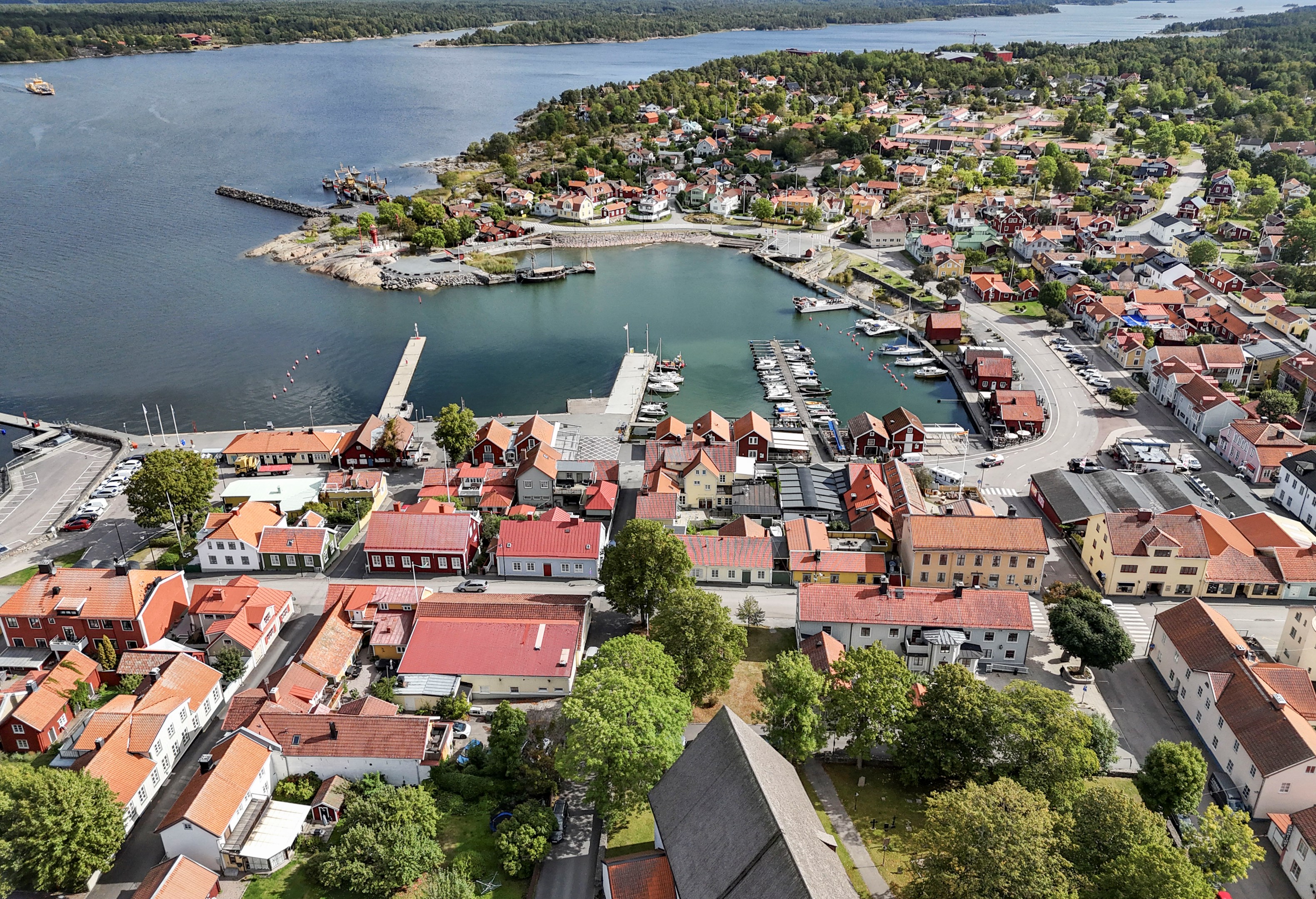 Bostadsbild från Telegrafgatan 6, Kommande i Öregrund, Östhammar