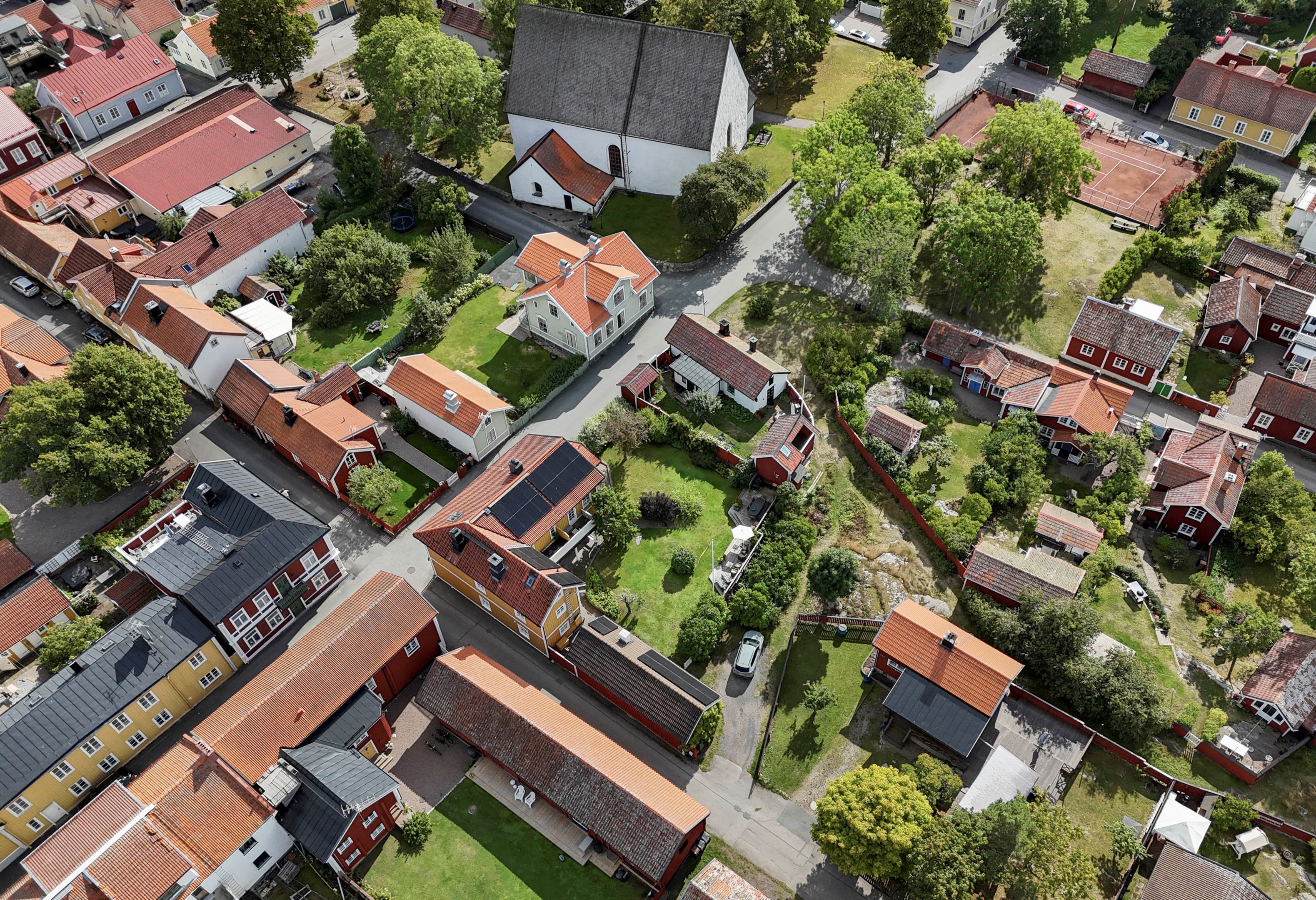 Bostadsbild från Telegrafgatan 6, Kommande i Öregrund, Östhammar