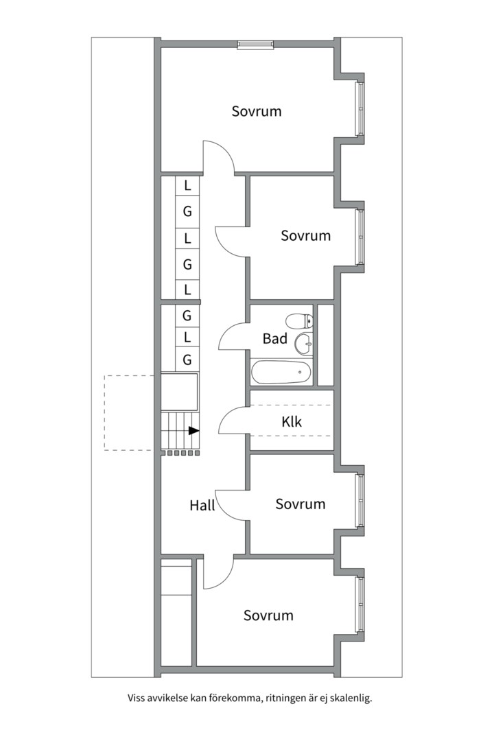 Planlösning från Malma ringväg 70A, Kommande i Norby, Uppsala