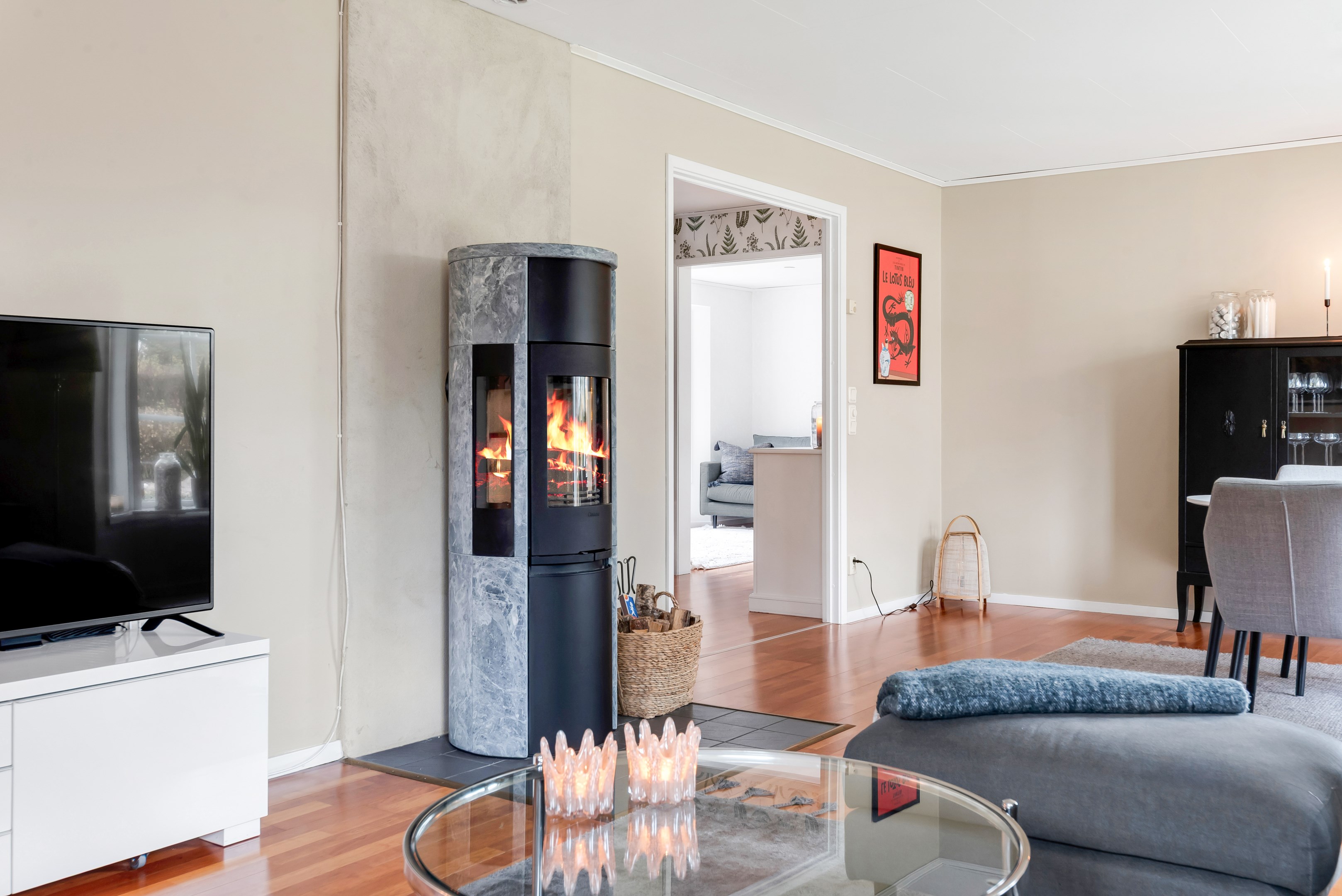 Bostadsbild från Vattgårdsvägen 36, Kommande i Storvreta, Uppsala