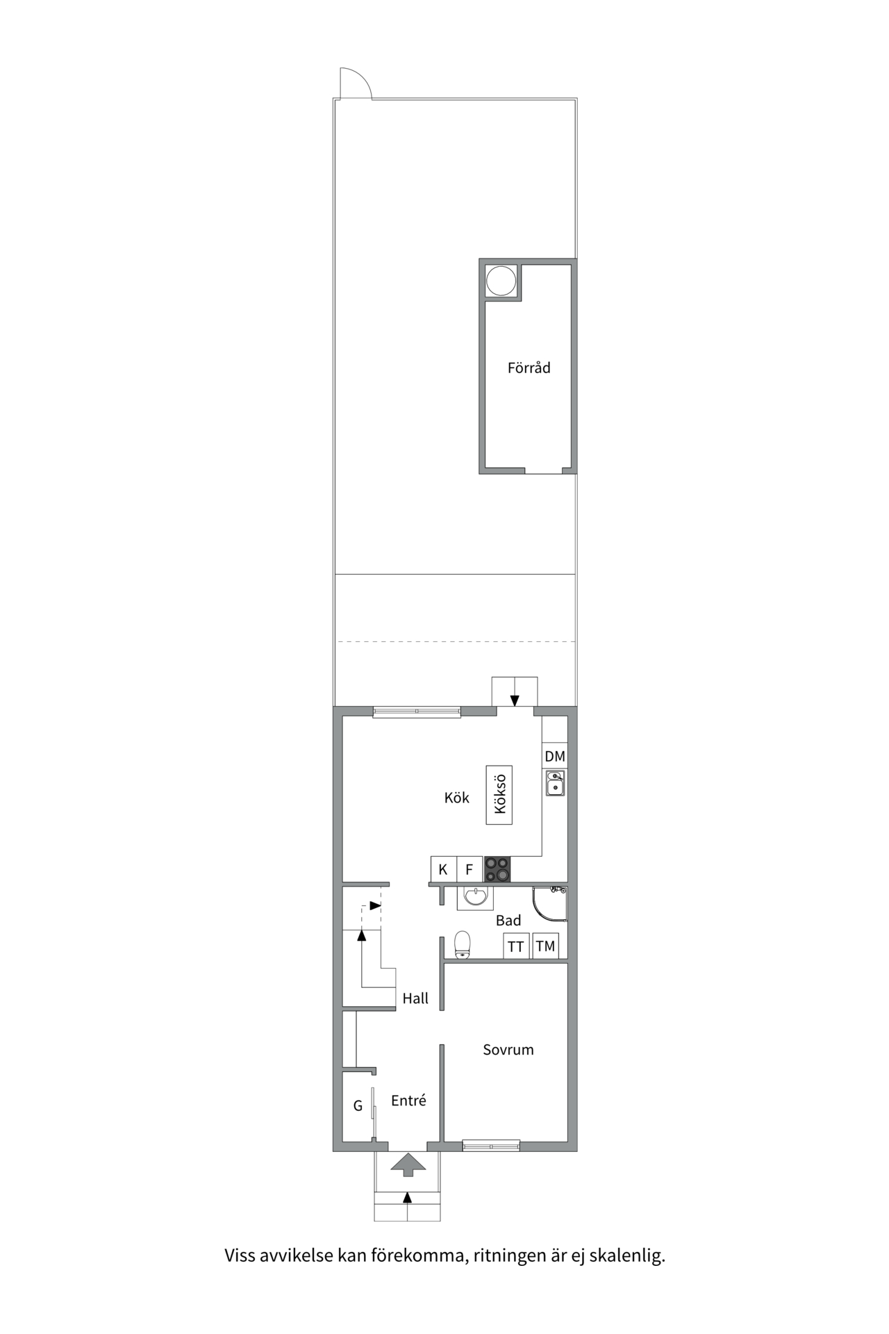 Bostadsbild från Liegatan 2, Till salu i Hammarby, Västerås