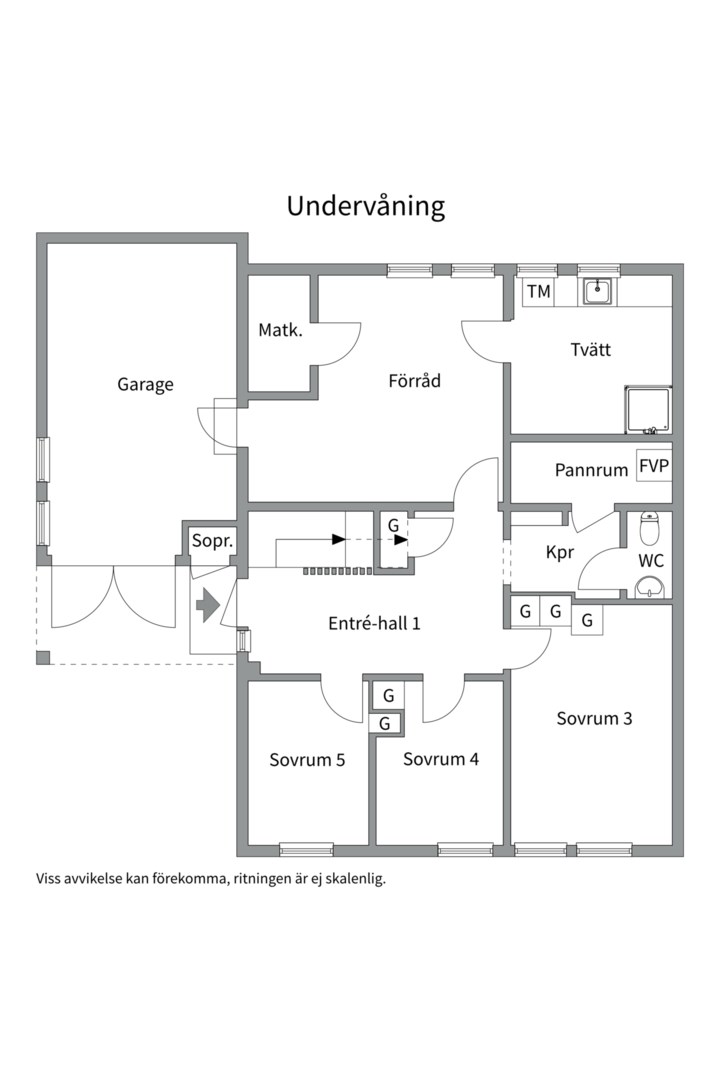 Planlösning från Rälsvägen 31, Såld i Sunnersta, Uppsala