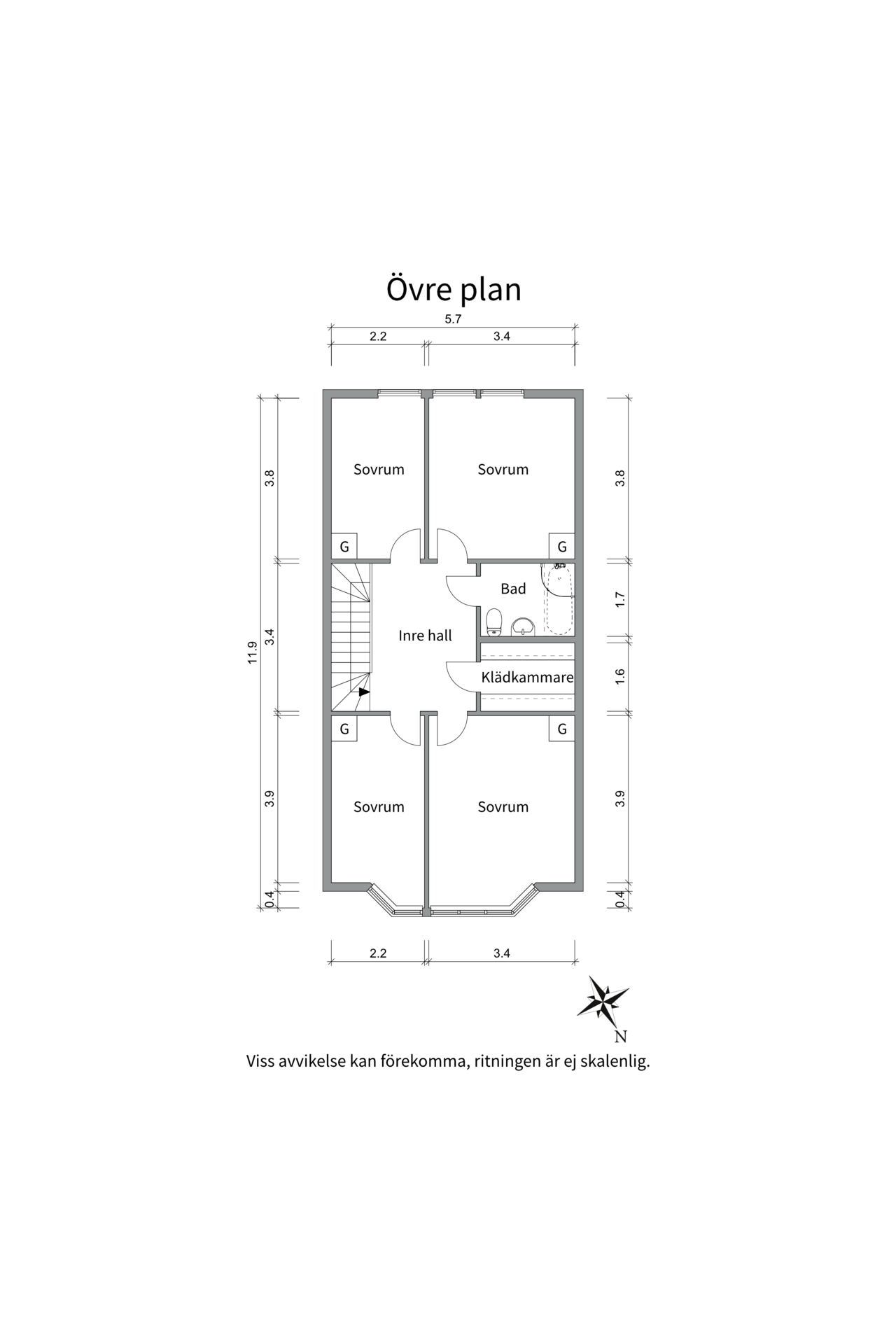 Bostadsbild från Norrtäljegatan 14 E, Till salu i Fålhagen, Uppsala