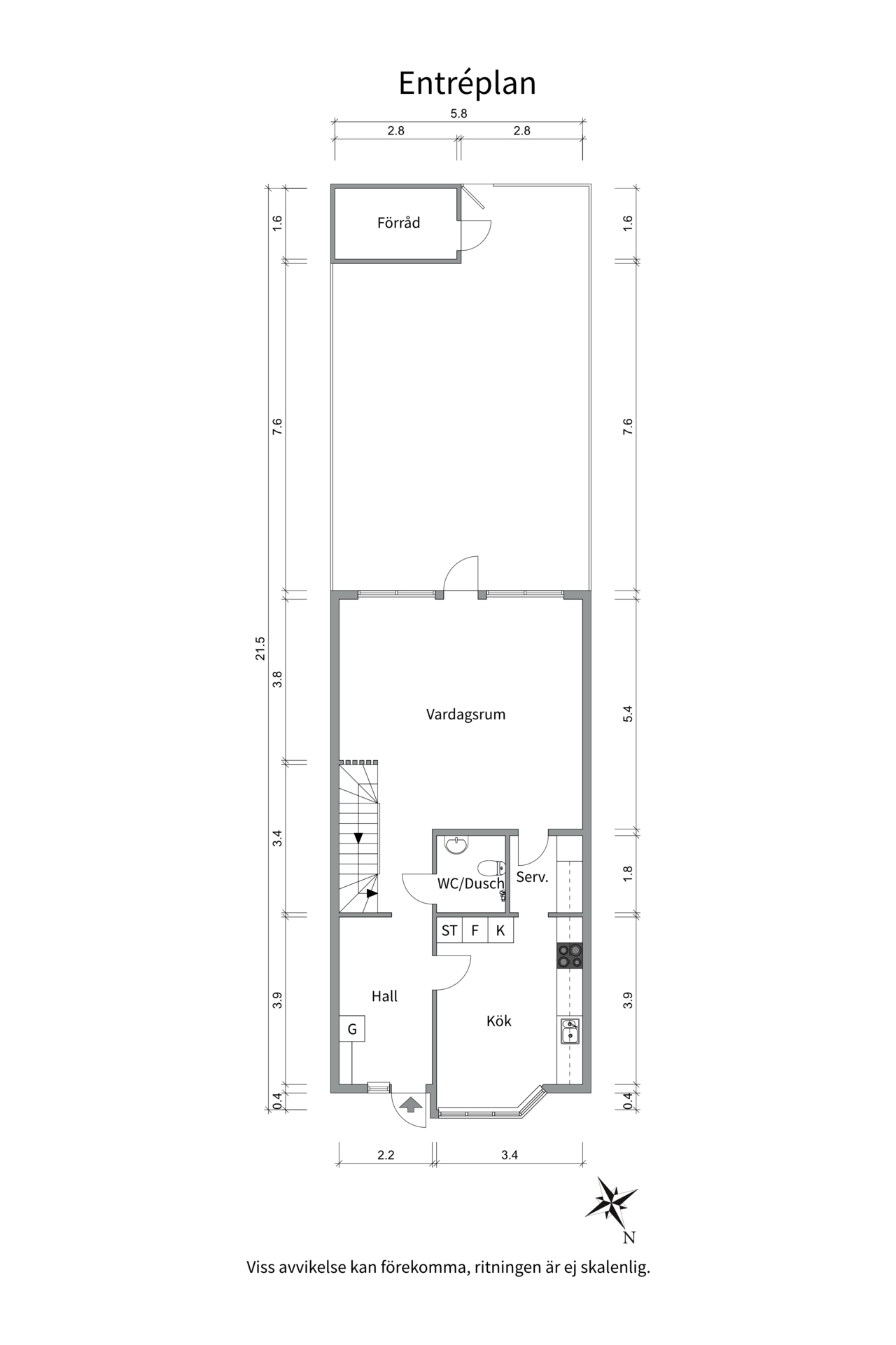 Bostadsbild från Norrtäljegatan 14 E, Till salu i Fålhagen, Uppsala