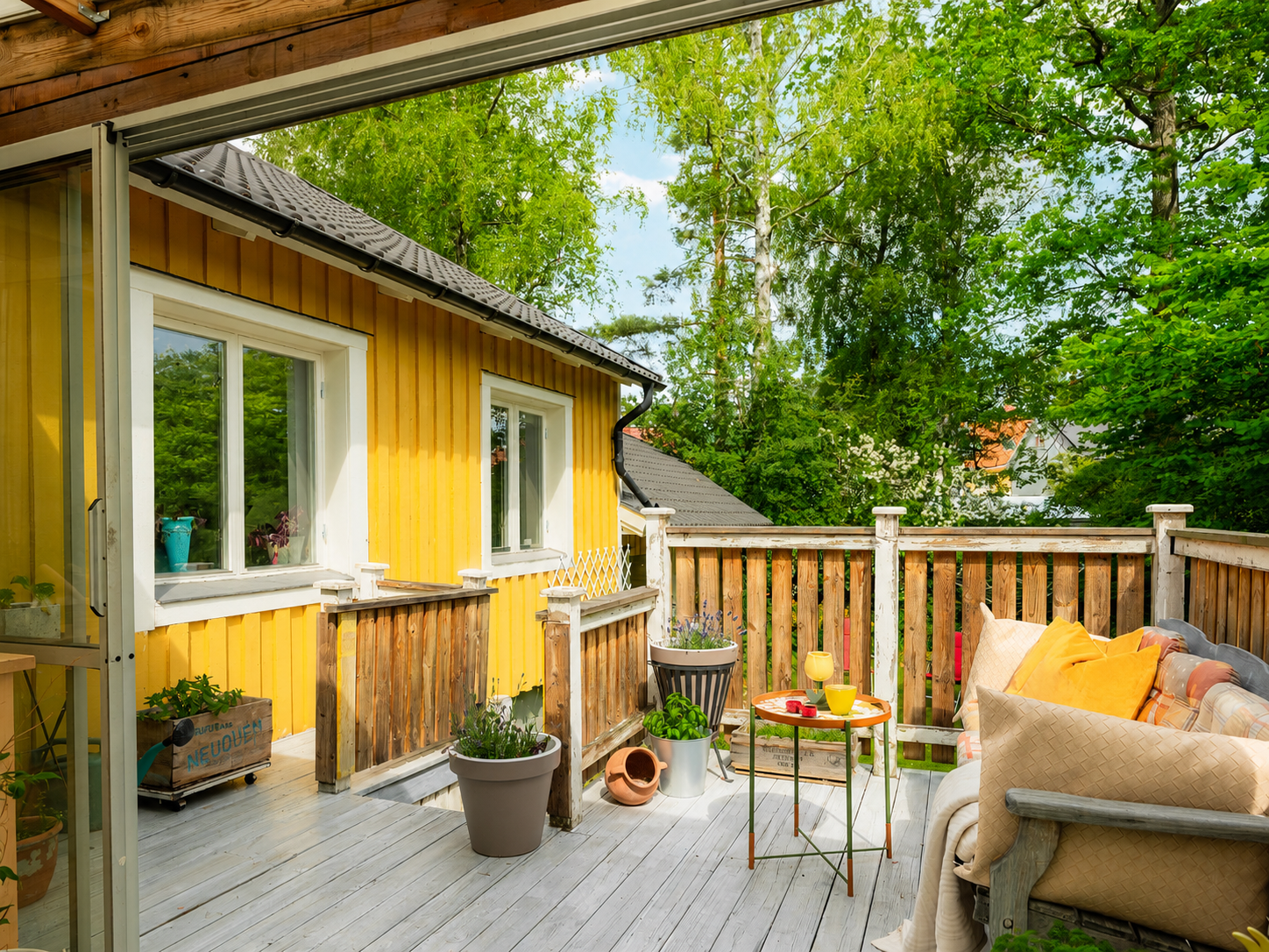 Bostadsbild från Murgrönsvägen 23, Kommande i Älvsjö, Stockholm