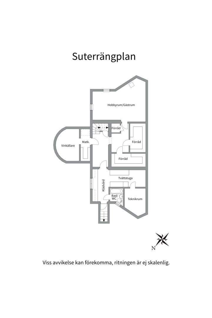 Planlösning från Gullhemsvägen 5, Kommande i Södra Gottsunda, Uppsala
