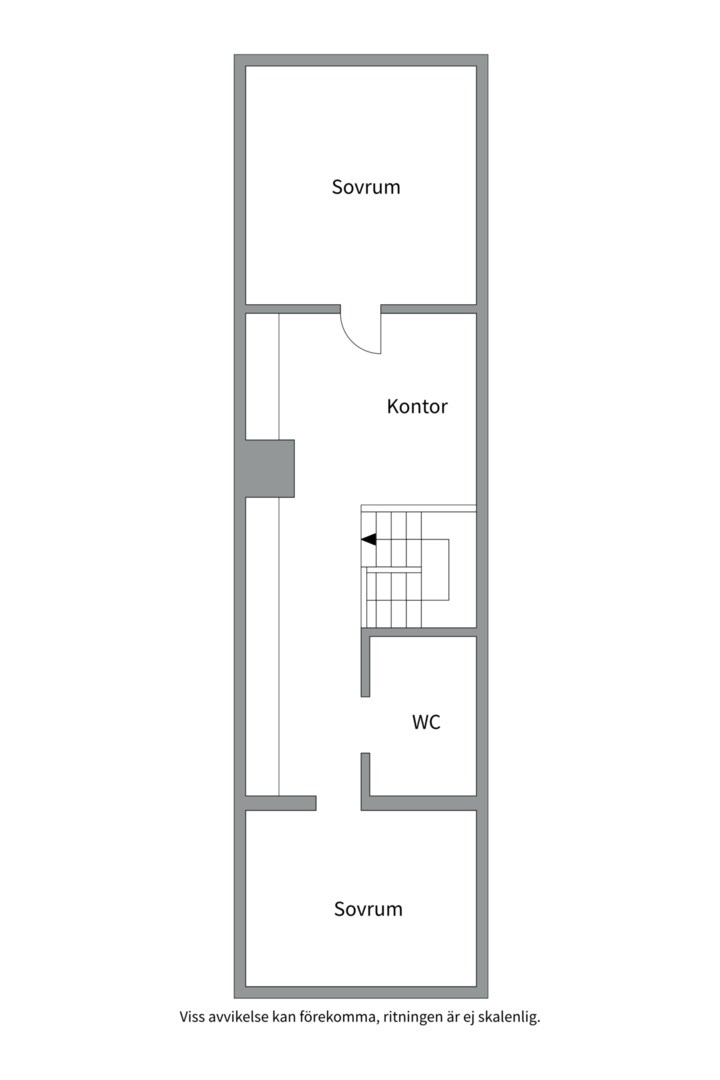Planlösning från Sockenvägen 58, Kommande i Södra Lännersta, Nacka
