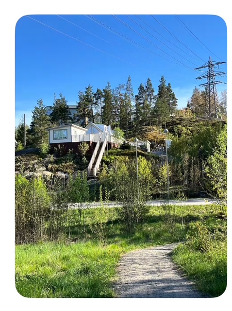 Bostadsbild från Sockenvägen 58, Kommande i Södra Lännersta, Nacka