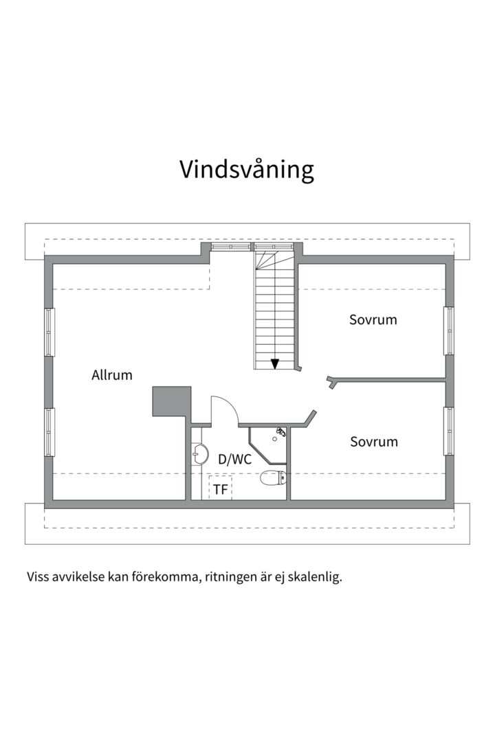 Planlösning från Iduns väg 1B, Såld i Gamla Uppsala, Uppsala