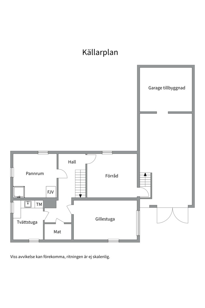 Planlösning från Iduns väg 1B, Såld i Gamla Uppsala, Uppsala