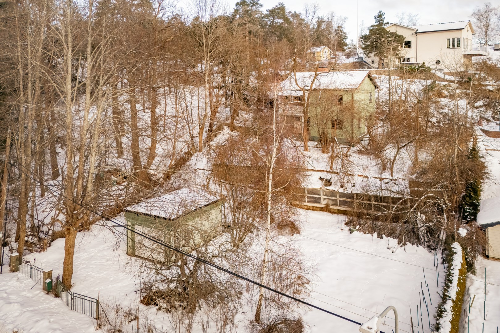 Renoveringschans granne med Nyckelviken naturreservat